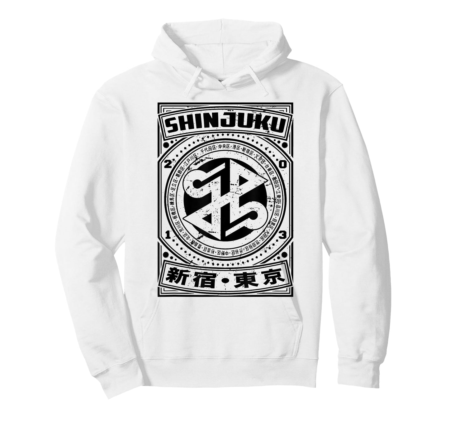 Shinjuku Tokyo Japanese Kanji Character Otaku Fan Souvenir T-Shirt