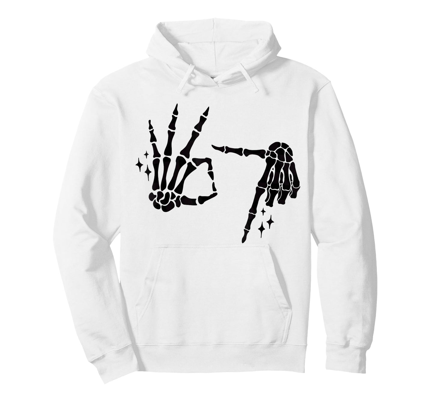 Funny 67 Meme Skeleton Hand 6 7 Halloween Six Seven Teens T-Shirt