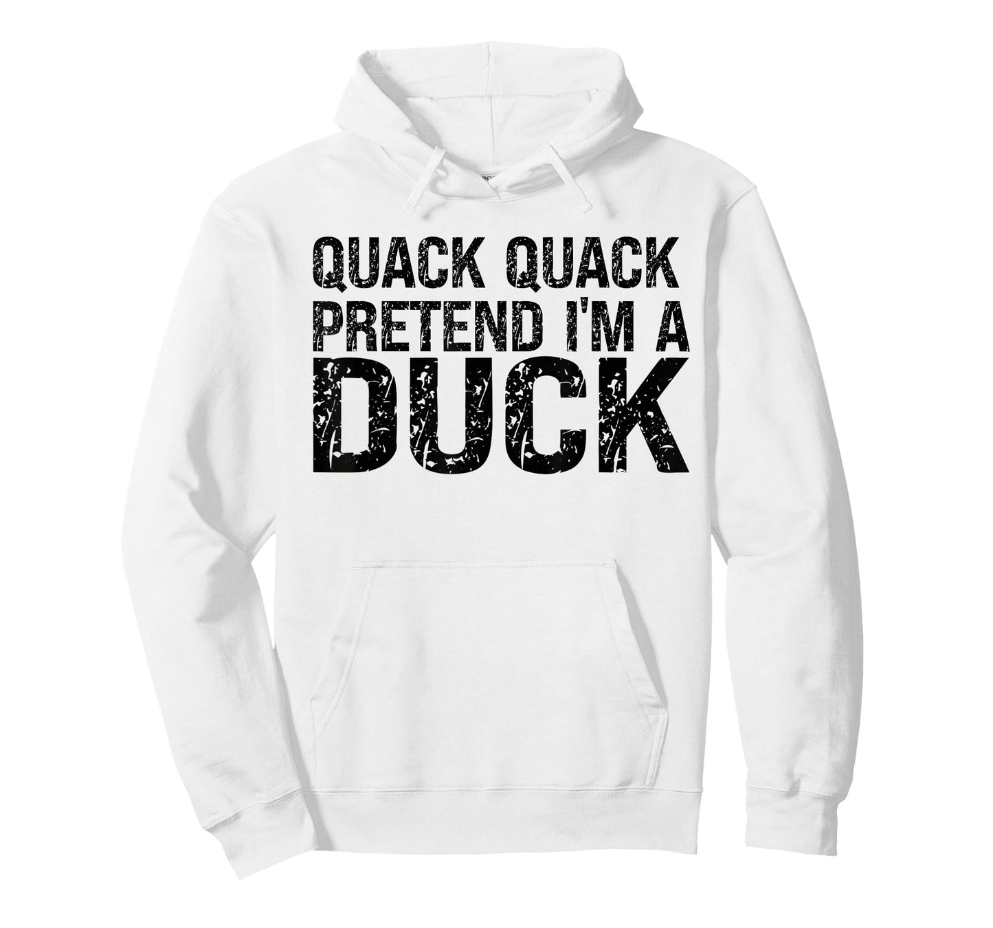 Pretend I'm A Duck Shirt Matching Kids Adult Duck Costume T-Shirt