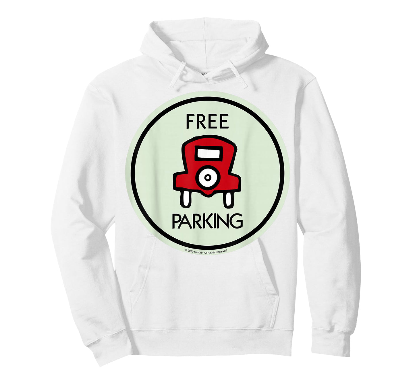Monopoly Free Parking Game Board Vintage Logo T-Shirt