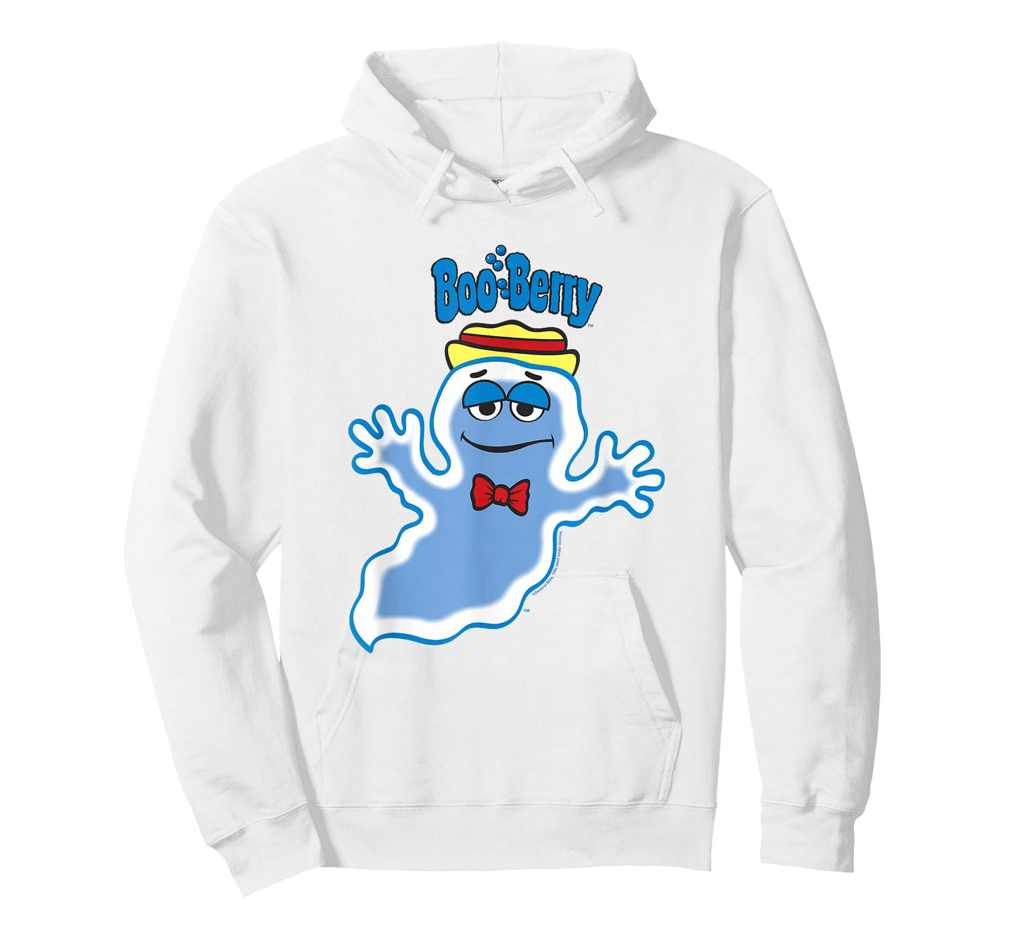 Boo Berry Iconic Blue Ghost Vintage Big Chest Portrait T-Shirt