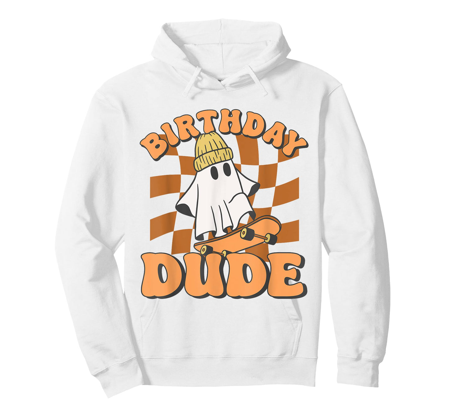 Halloween Ghost October Birthday For Boys Birthday Dude T-Shirt