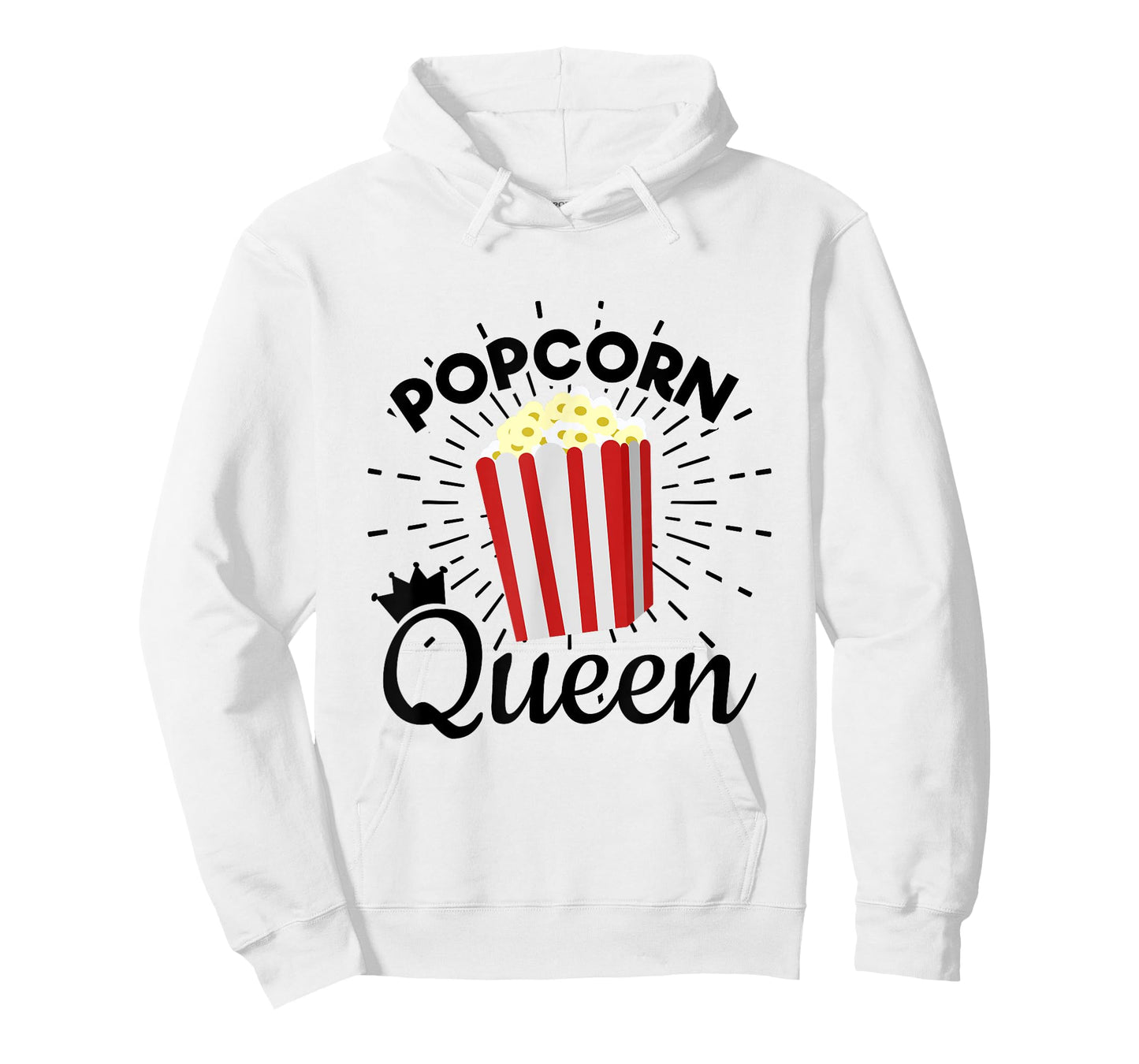 Popcorn Queen Popcorn Lover For Girls T-Shirt