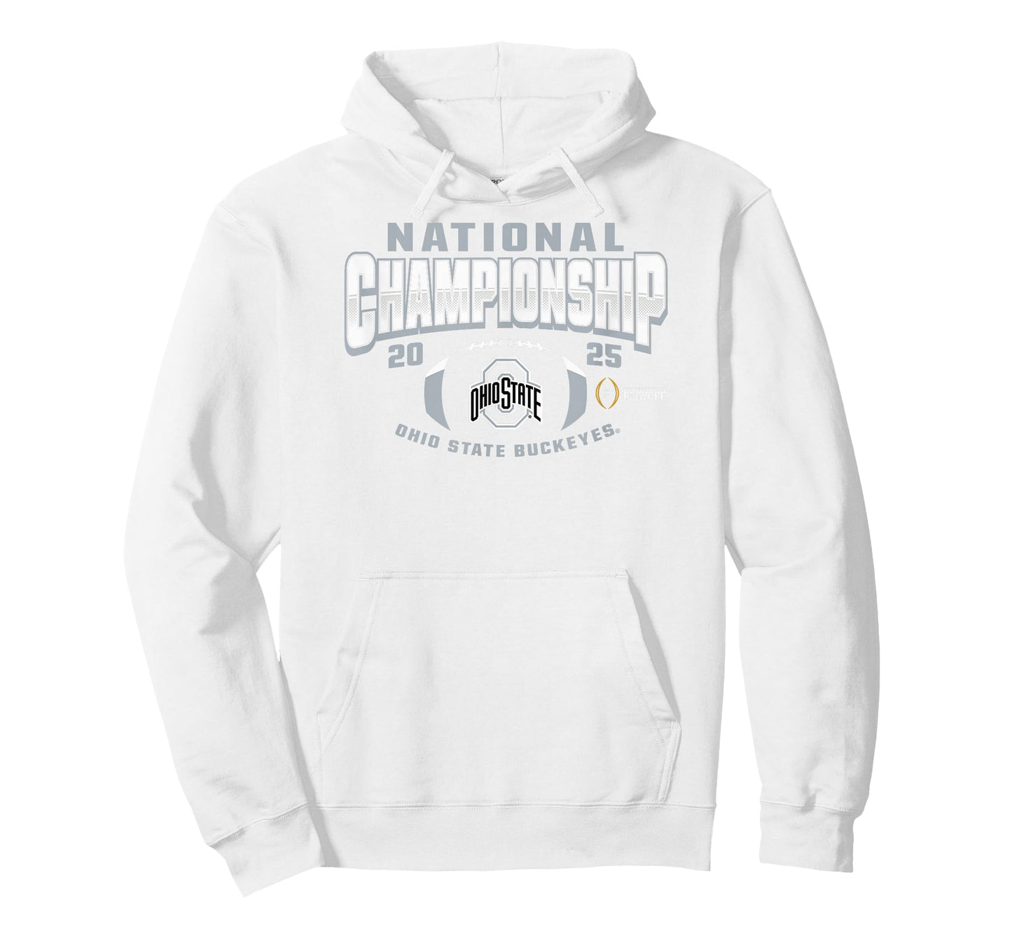 Ohio State Buckeyes National Championship 2025 Football Red T-Shirt