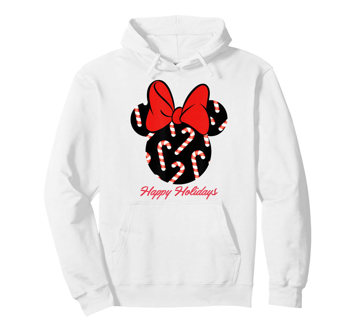 Disney Minnie Candy Canes Holiday T-Shirt