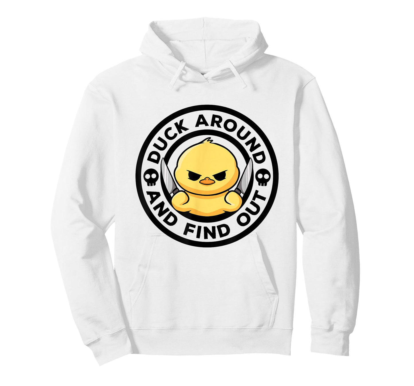 Duck Around And Find Out I Love Duck Lover Funny Rubber Duck T-Shirt
