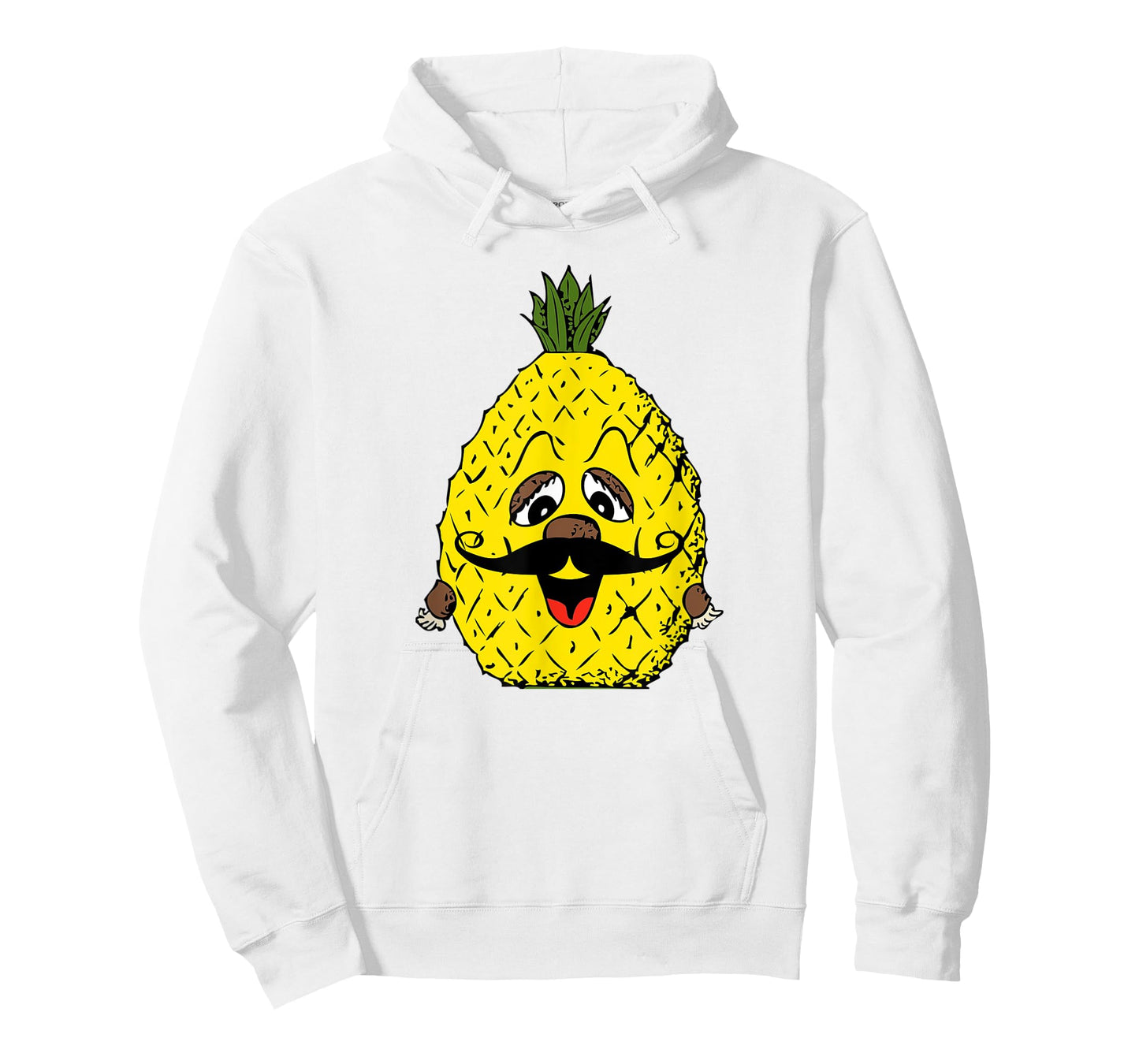 Vintage Hawaiian Pineapple Mustache T-Shirt T-Shirt