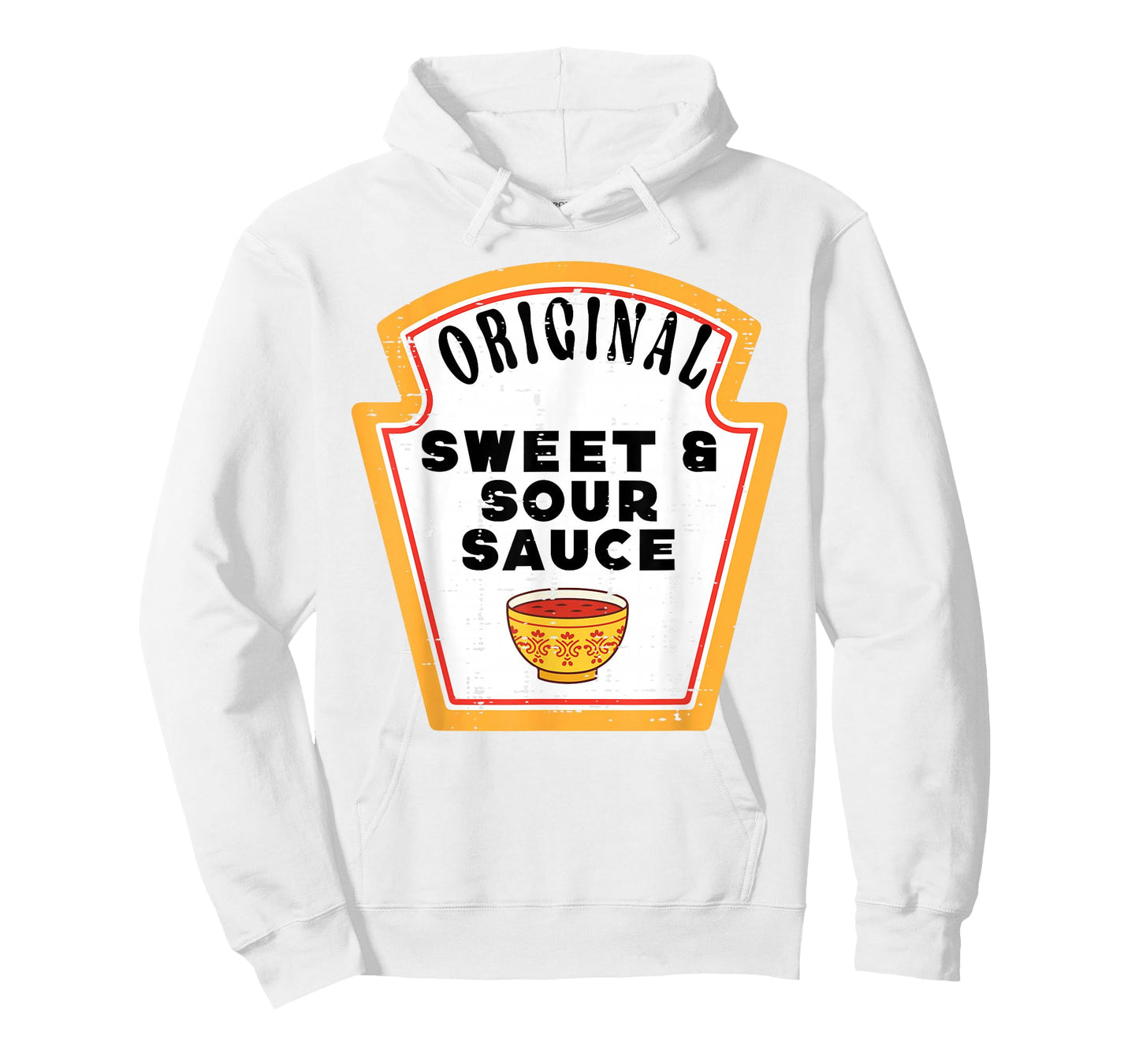 Halloween Sweet Sour Sauce Funny Food Costume Men Women Kids T-Shirt