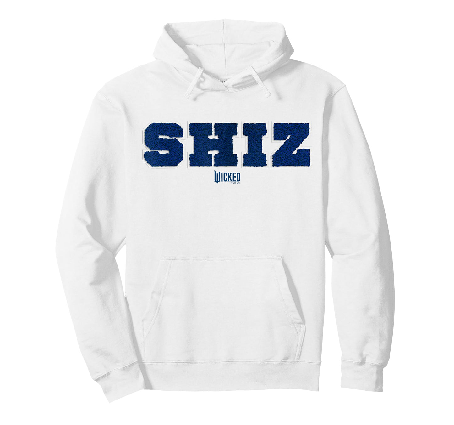 Wicked Shiz University Collegiate Faux Embroidery T-Shirt