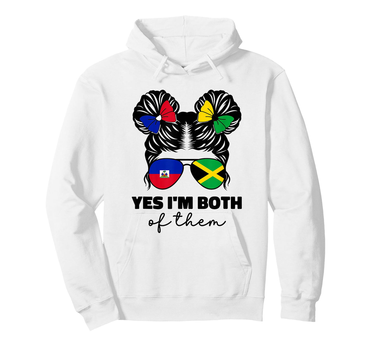 Half Jamaican Haitian Jamaica Flag Haiti Ayiti Kids Girls T-Shirt