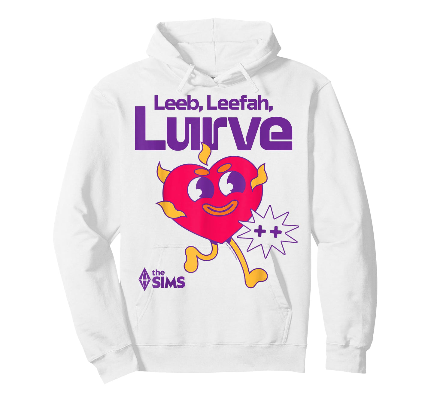 The Sims Leeb, Leefah, Lurve Heart Video Game T-Shirt