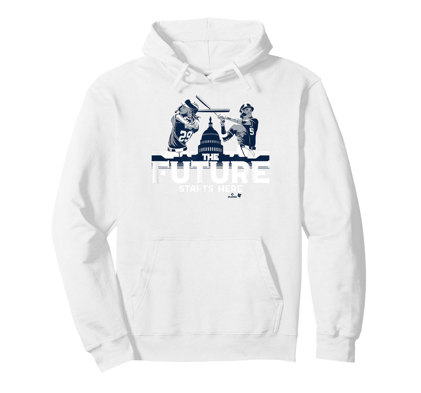 James Wood & CJ Abrams - Future Starts Here - DC Baseball T-Shirt