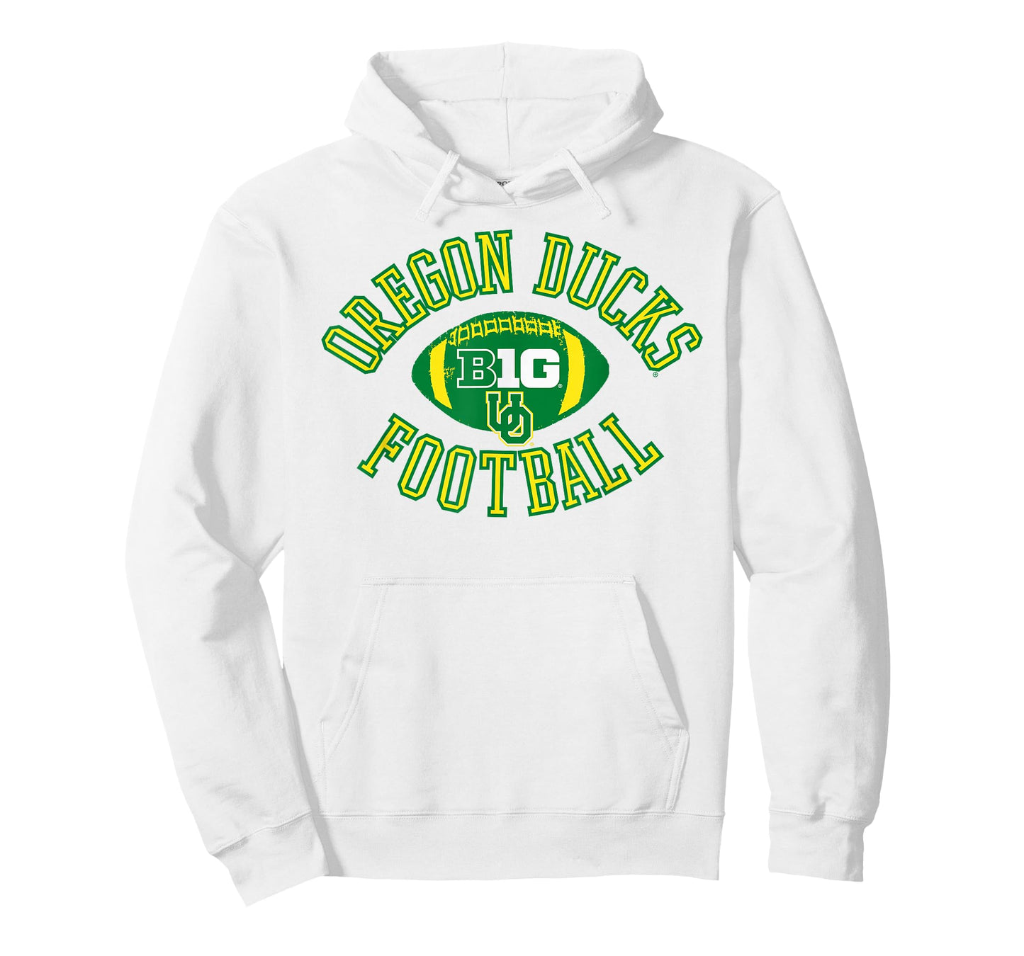 Oregon Ducks Big 10 Football Huddle Logo Officially Licensed T-Shirt