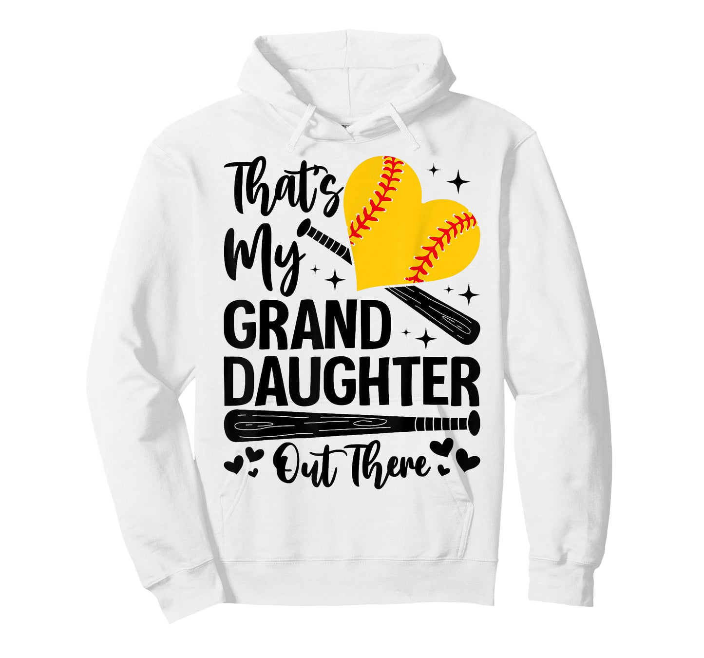 That's My Granddaughter Out There Softball Grandma Grandpa T-Shirt