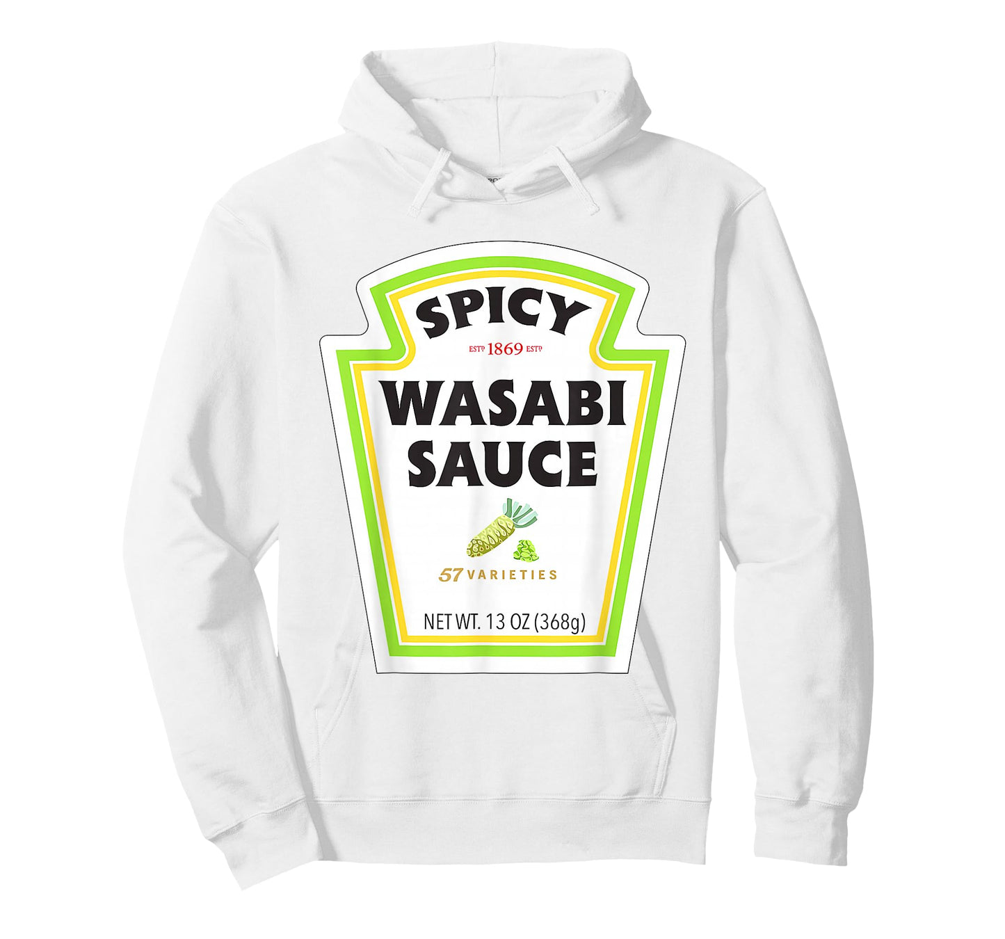 Spicy Wasabi Sauce Halloween Costume Matching Couples Group T-Shirt