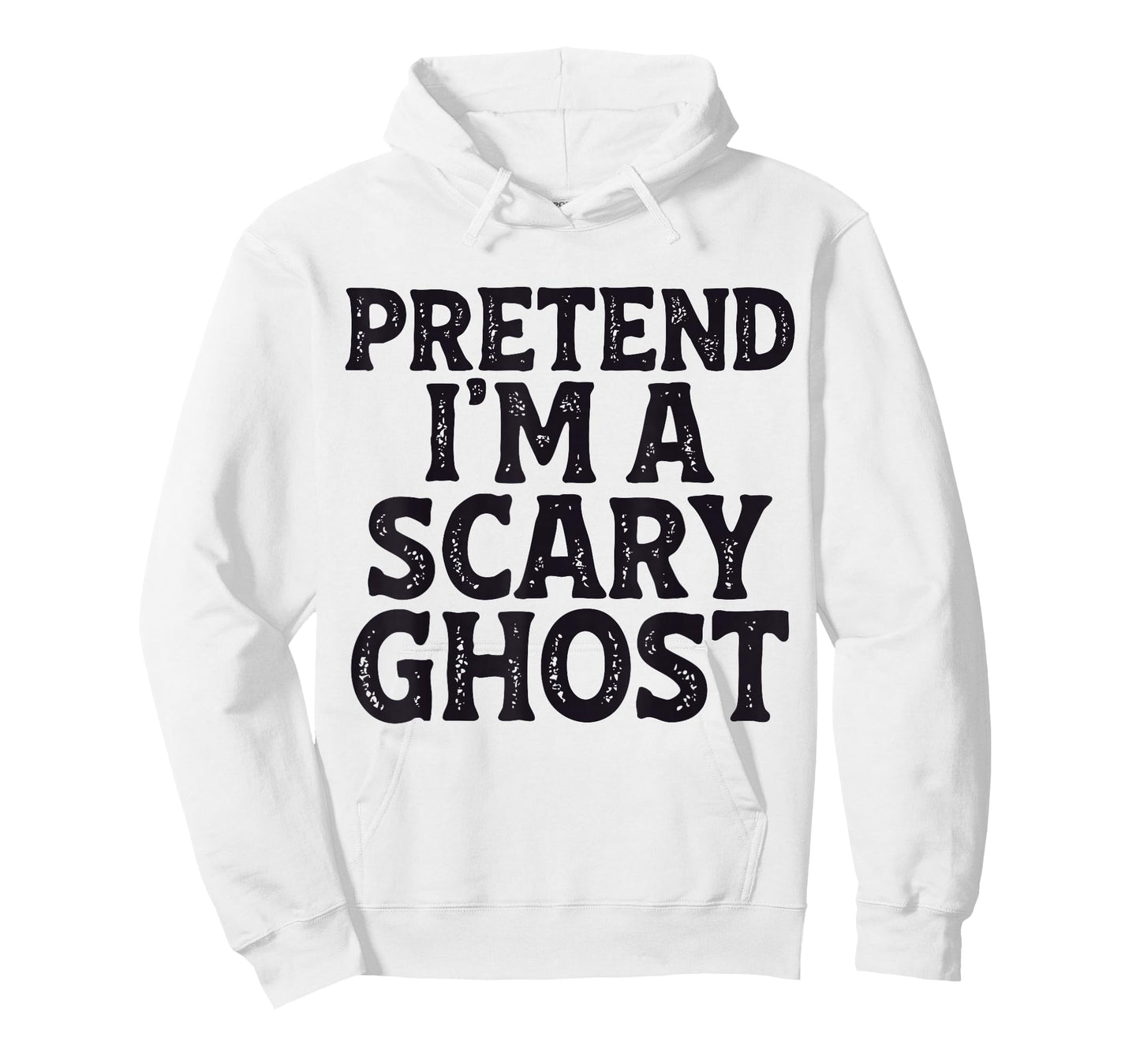 Pretend I'm A Scary Ghost Easy Lazy Funny Halloween Mom Dad T-Shirt