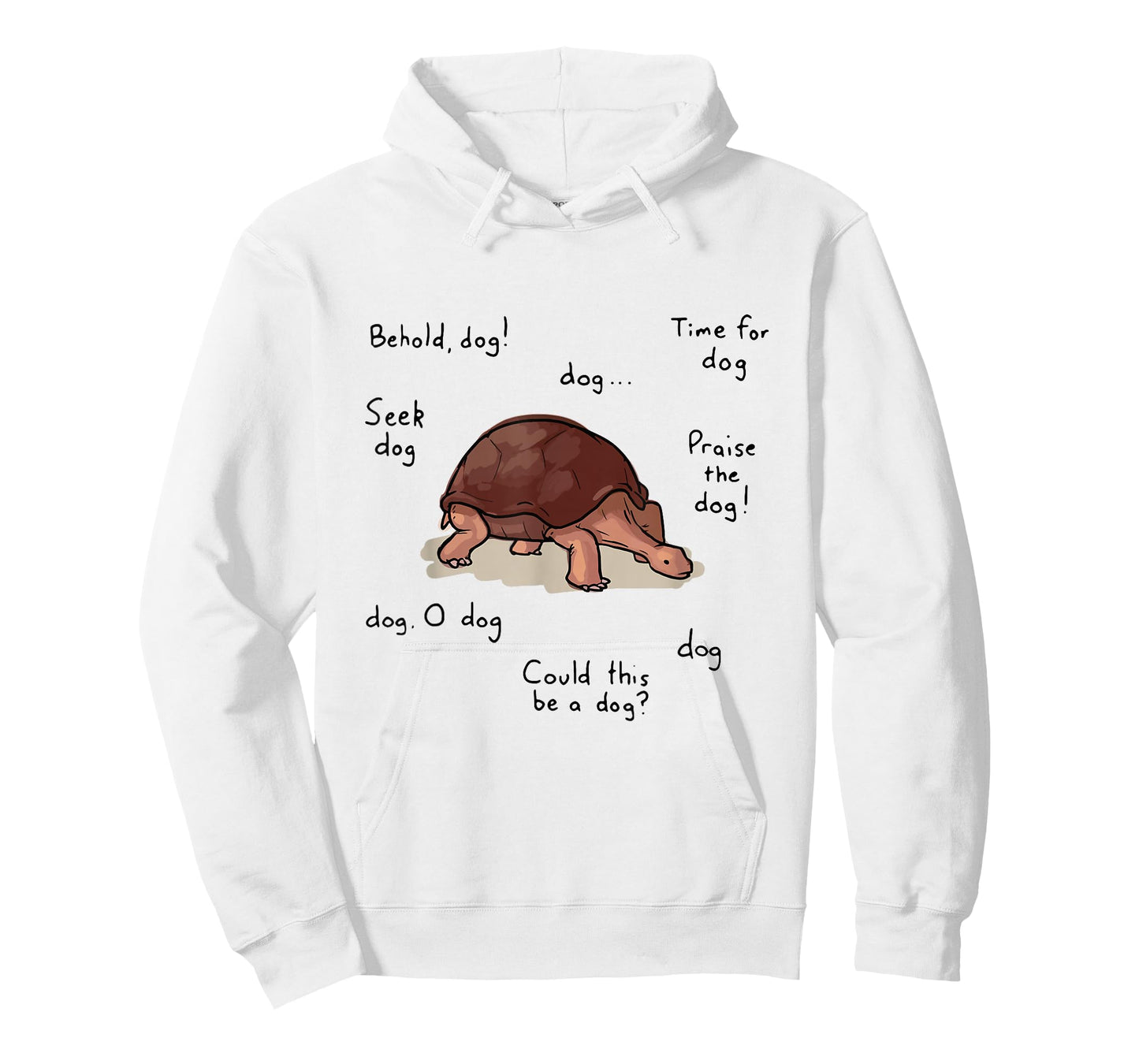 Behold Dog Turttle Art T-Shirt
