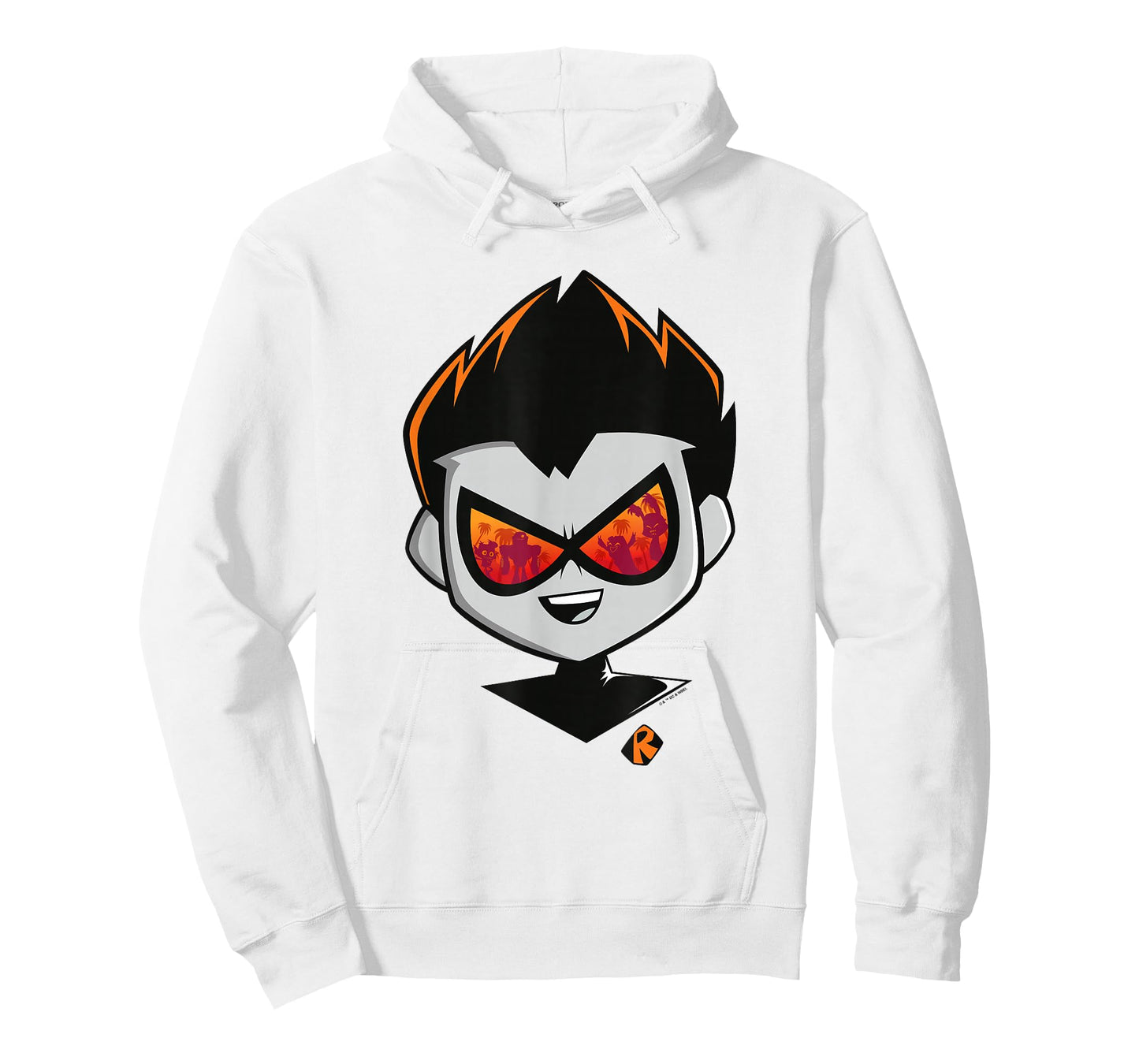 Teen Titans Go! To The Movies Retro Robin Hollywood Big Face T-Shirt