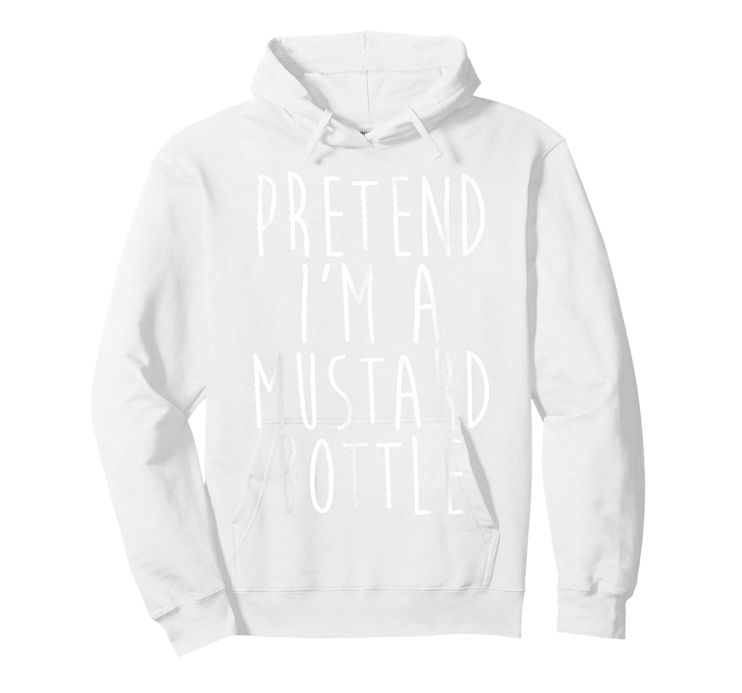 Pretend I'm A Mustard Bottle Family Costume Halloween Party T-Shirt