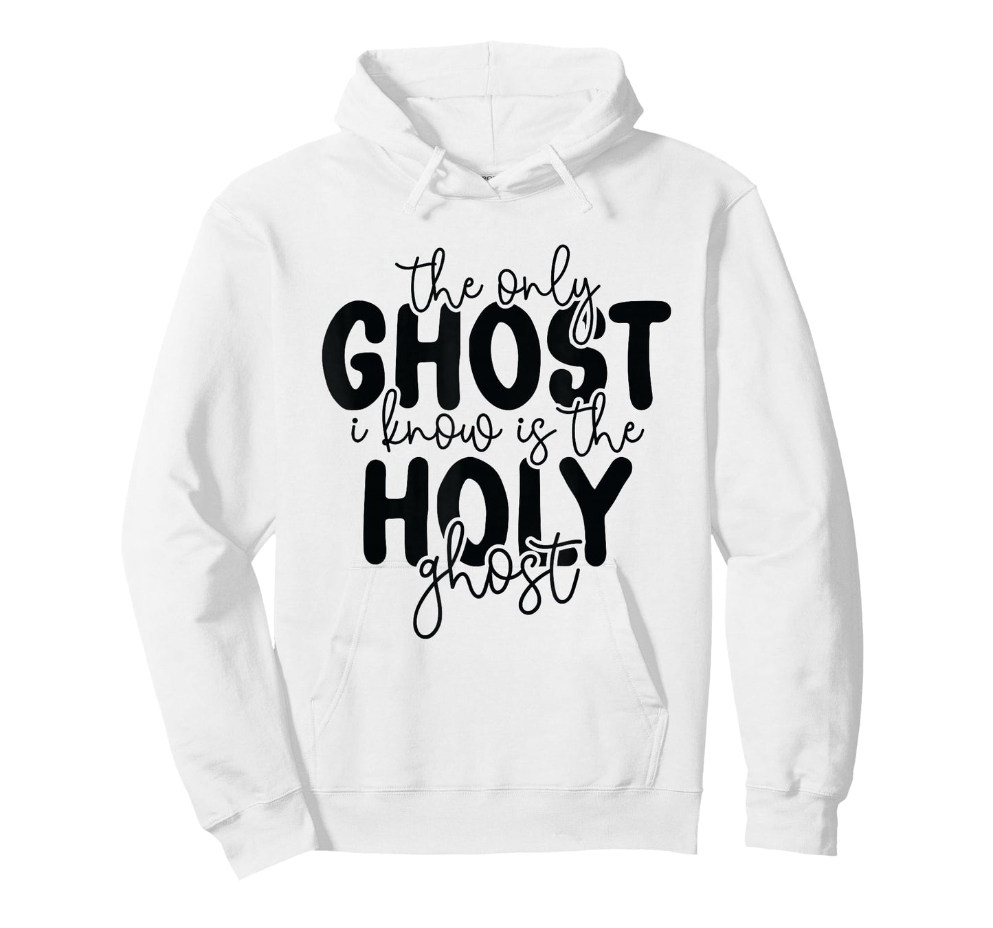 The Only Ghost I Know is The Holy Ghost Halloween Religious T-Shirt