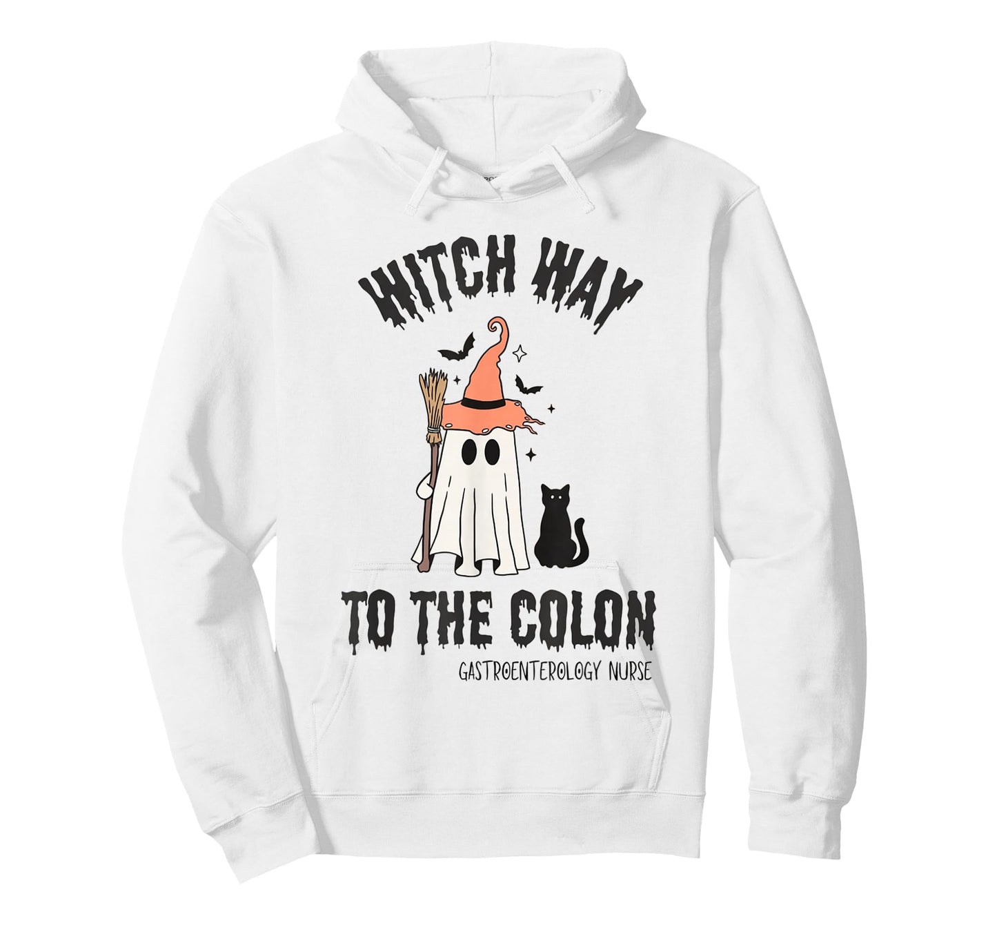 Endo Nurse Halloween Gastrointestinal Nurse Ghost Endoscopy T-Shirt