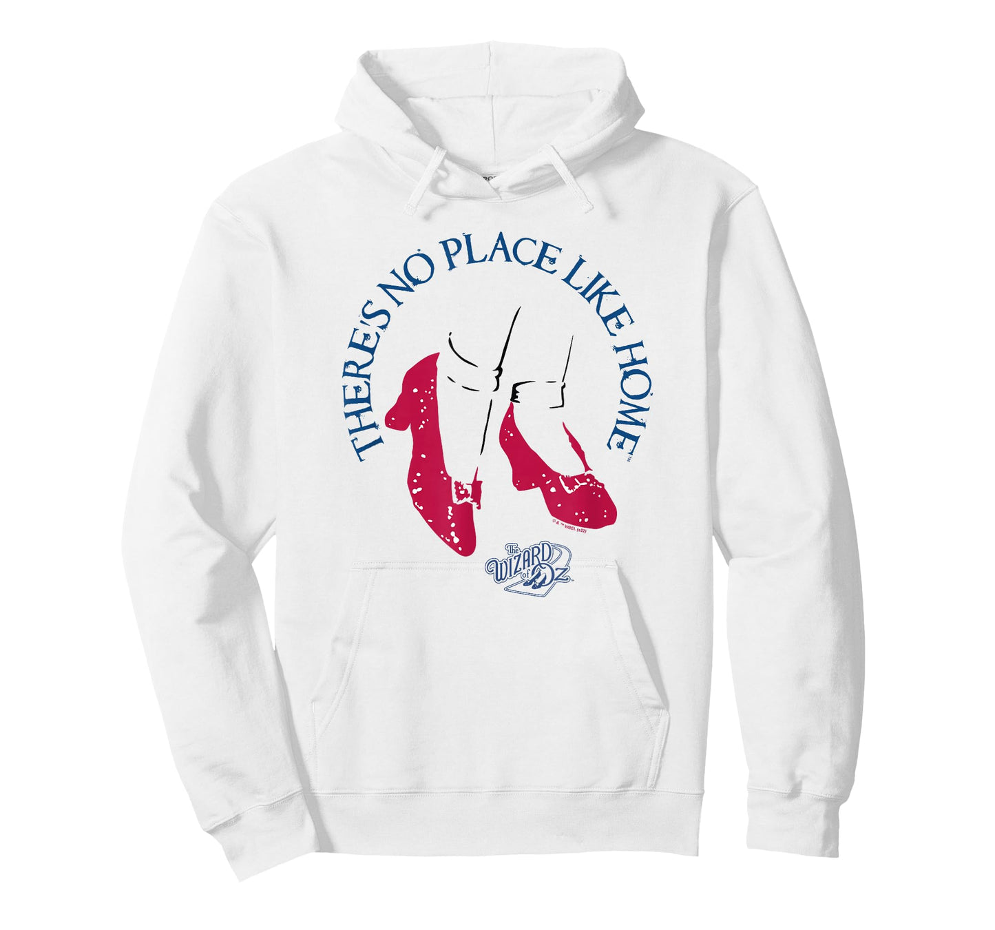 The Wizard of Oz Ruby Slippers No Place Like Home Vintage T-Shirt