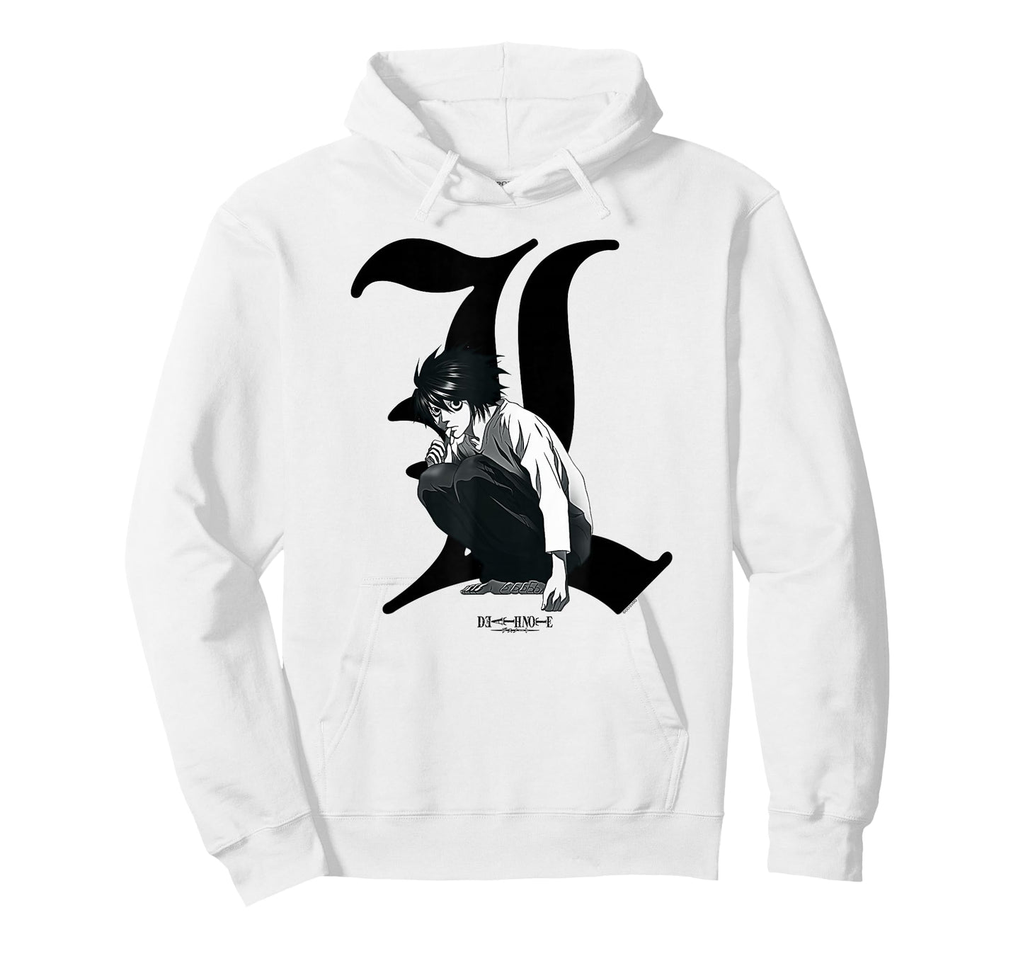 Death Note Old English L Anime T-Shirt