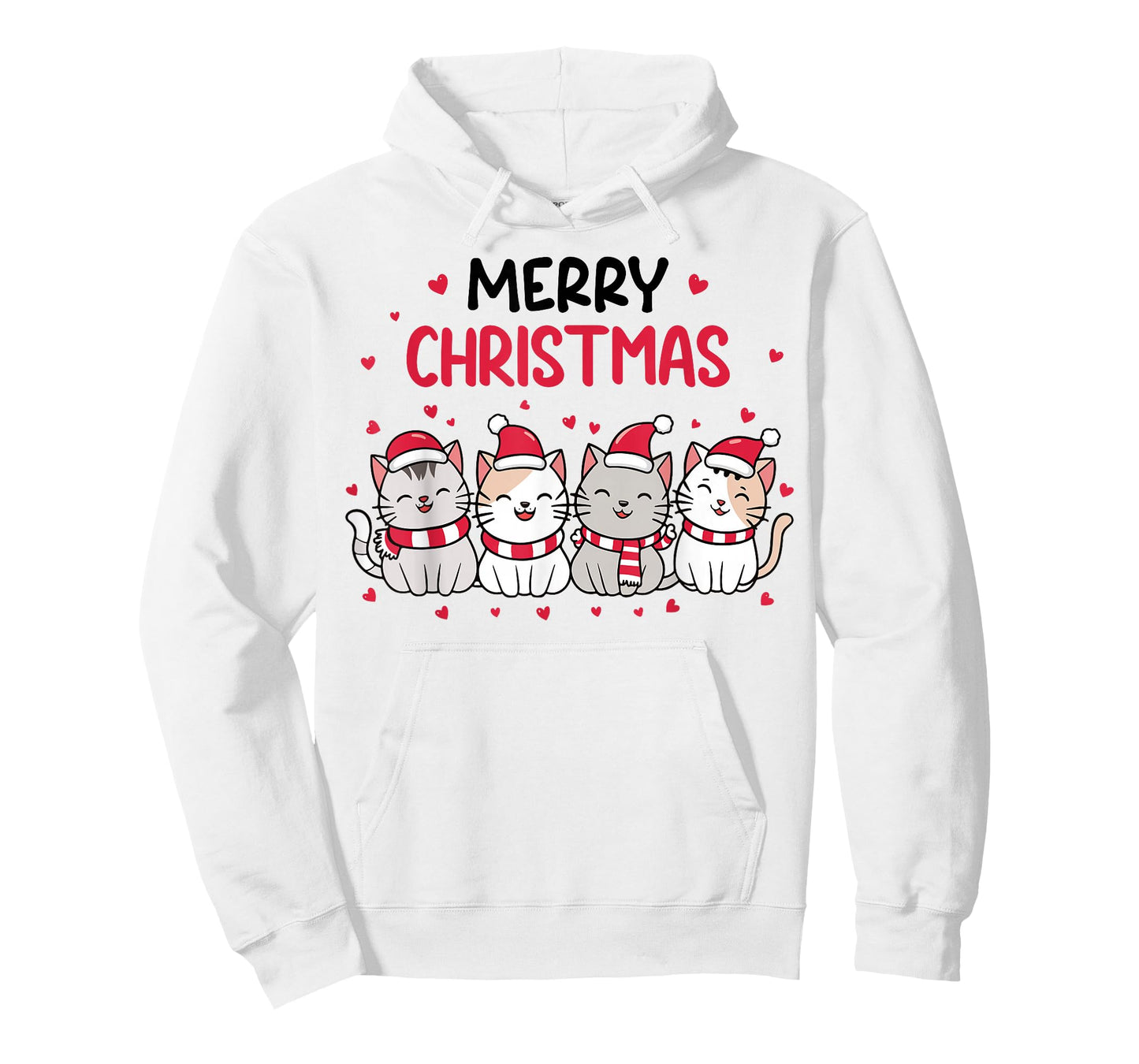 Merry Catmas Merry Christmas Tree Cat Lover Cat Mom Cat Dad T-Shirt