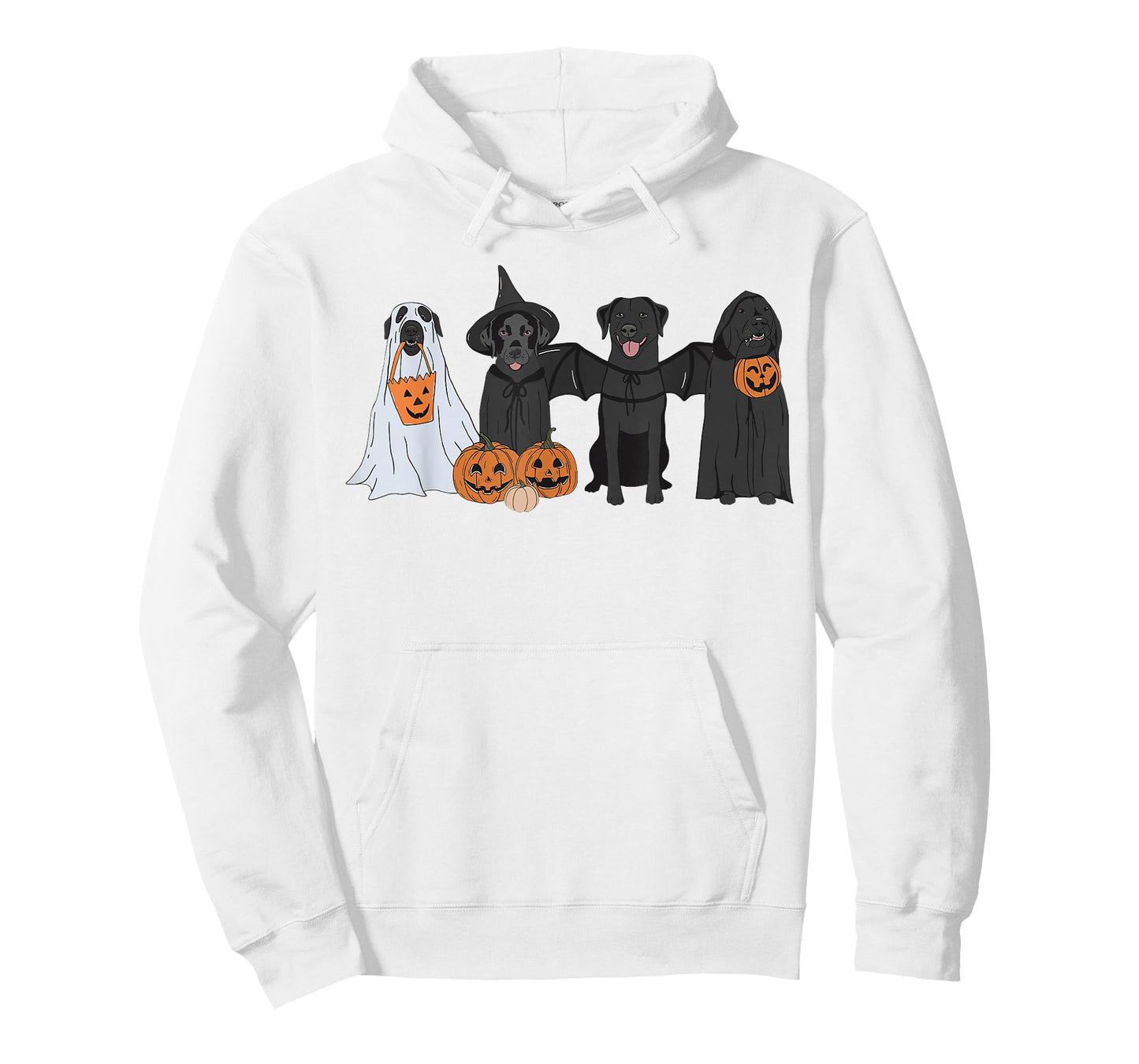 Cute Black Labrador Dog Halloween Pumpkin Labrador Dog Mom T-Shirt