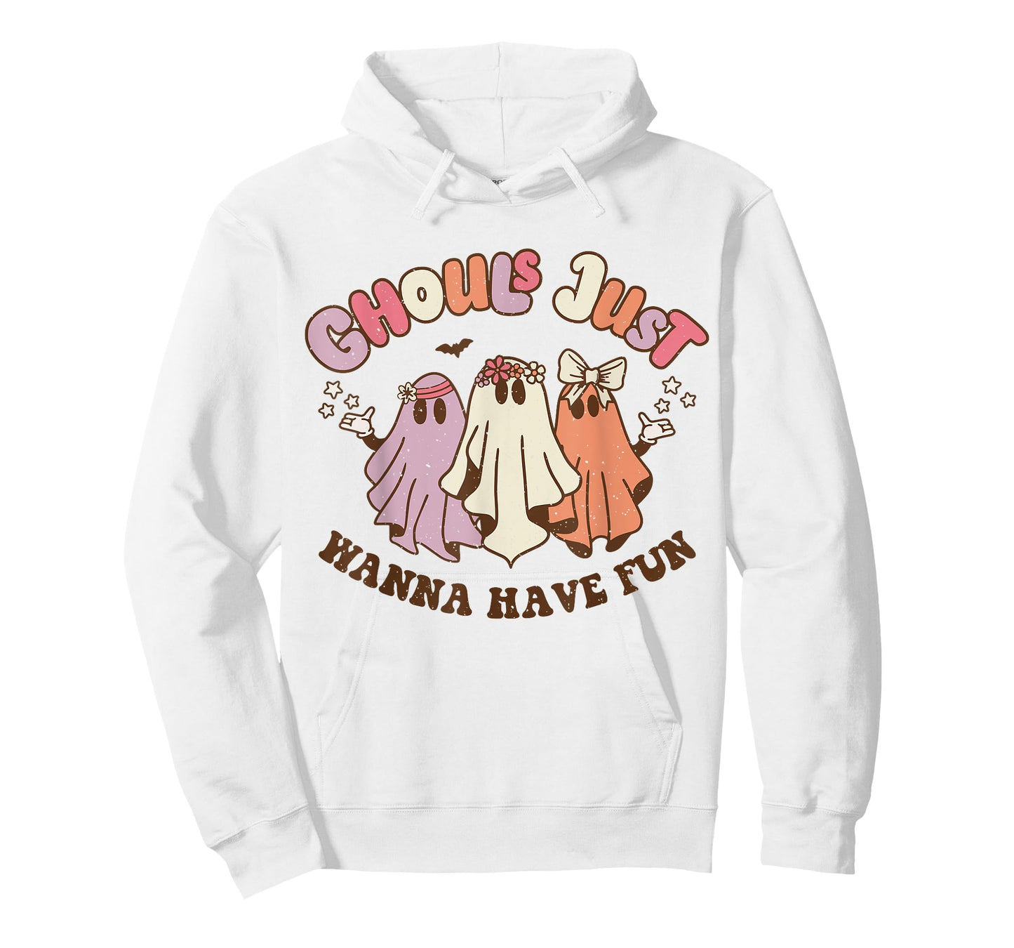 Ghouls Just Wanna Have Fun Retro Halloween Groovy Party T-Shirt