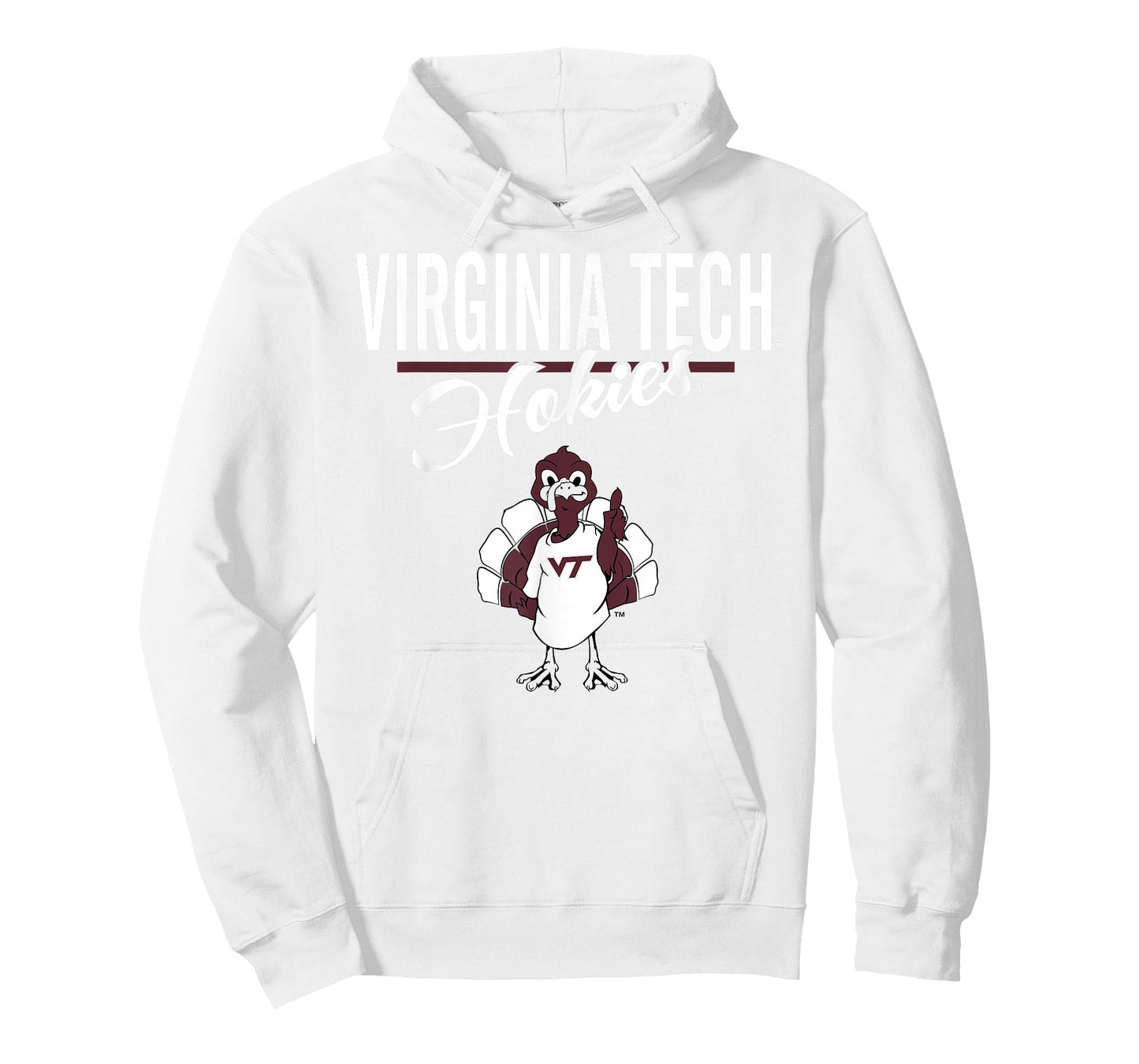 Virginia Tech Hokies HokieBird Orange Officially Licensed T-Shirt