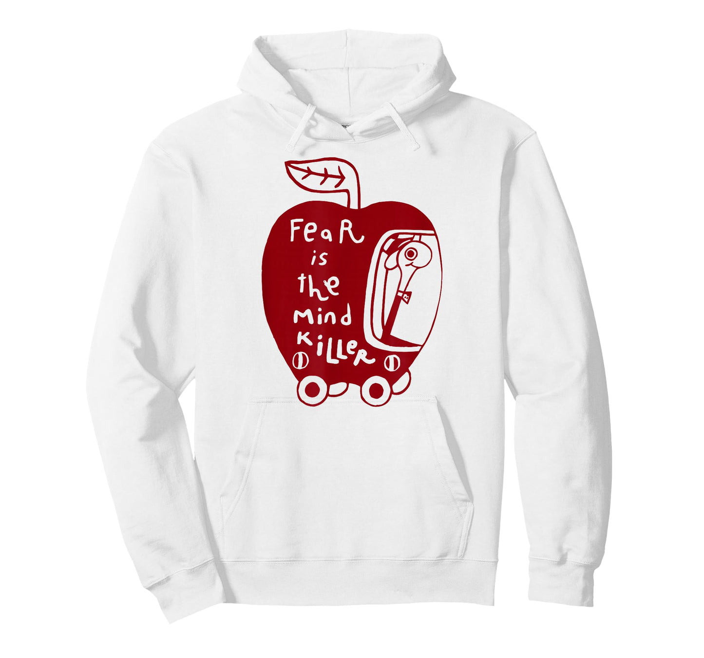 Wormy Dune Funny Apple Graphic T-Shirt