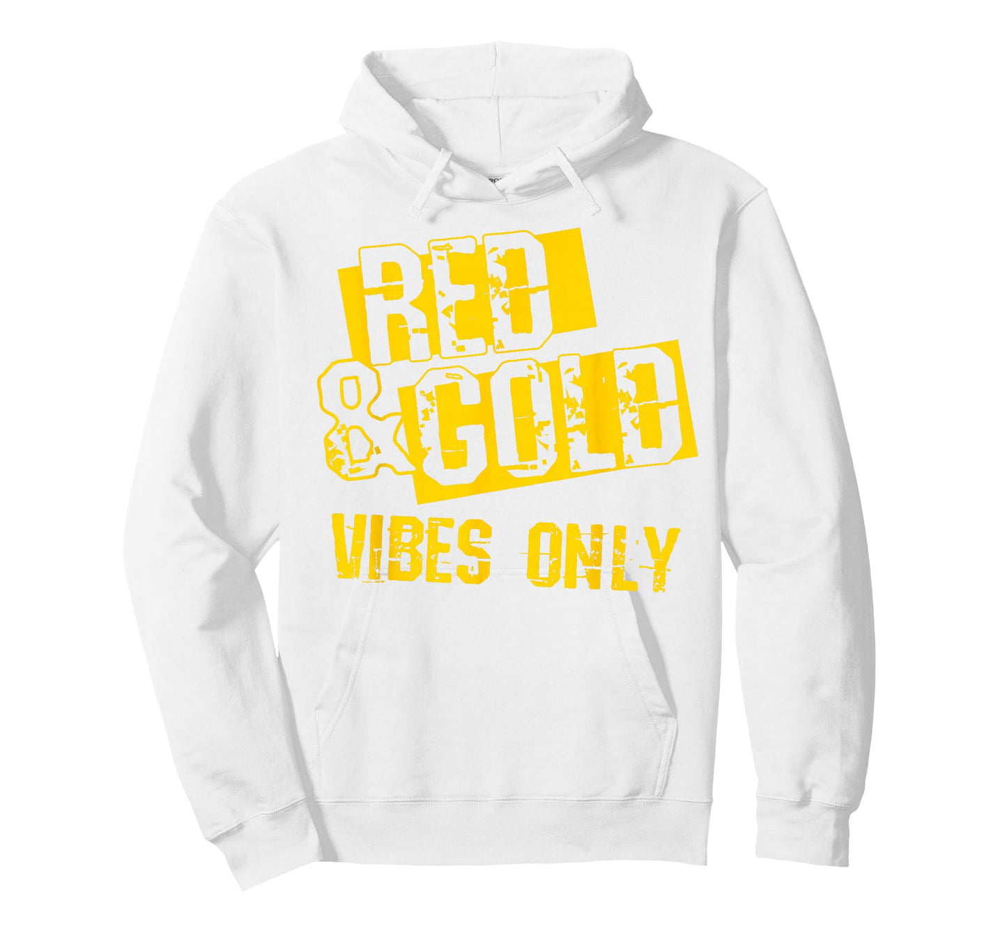 Red and Gold Game Day Group Shirt for High School Football T-Shirt