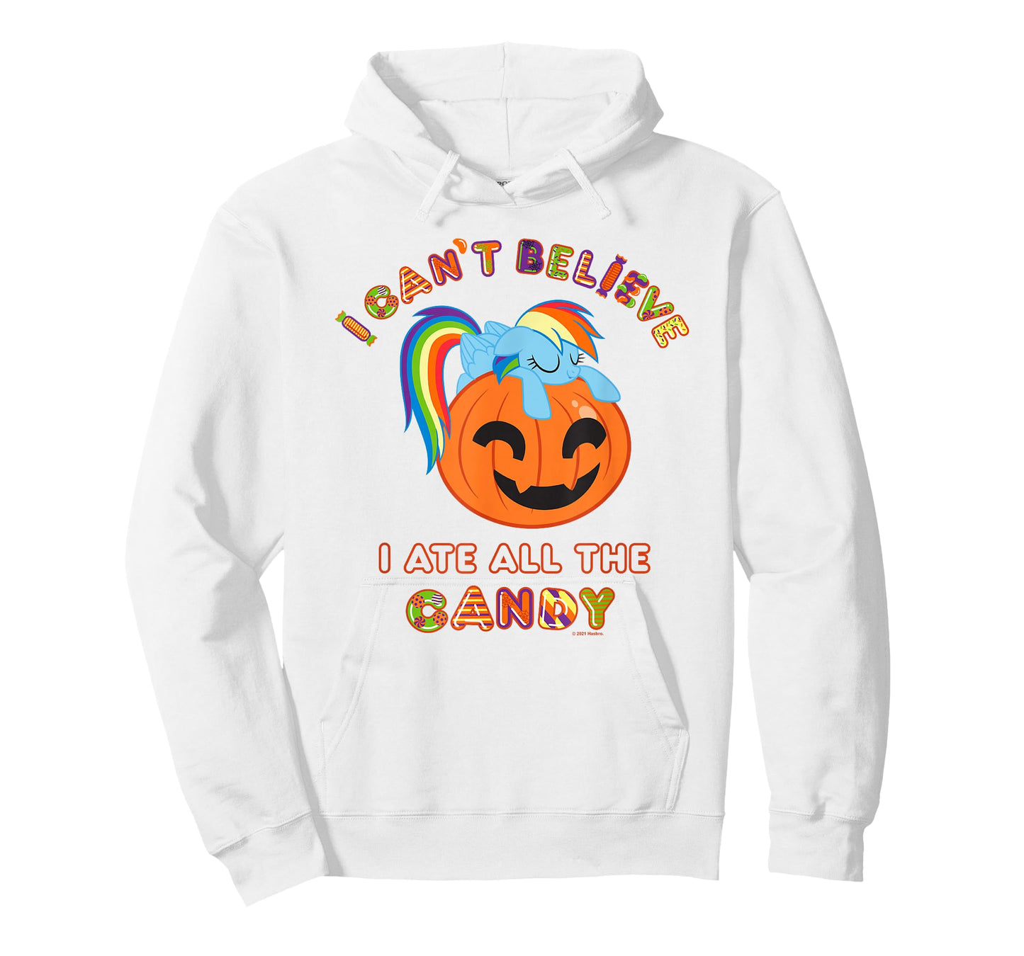 My Little Pony Halloween Rainbow Dash Ate All The Candy T-Shirt