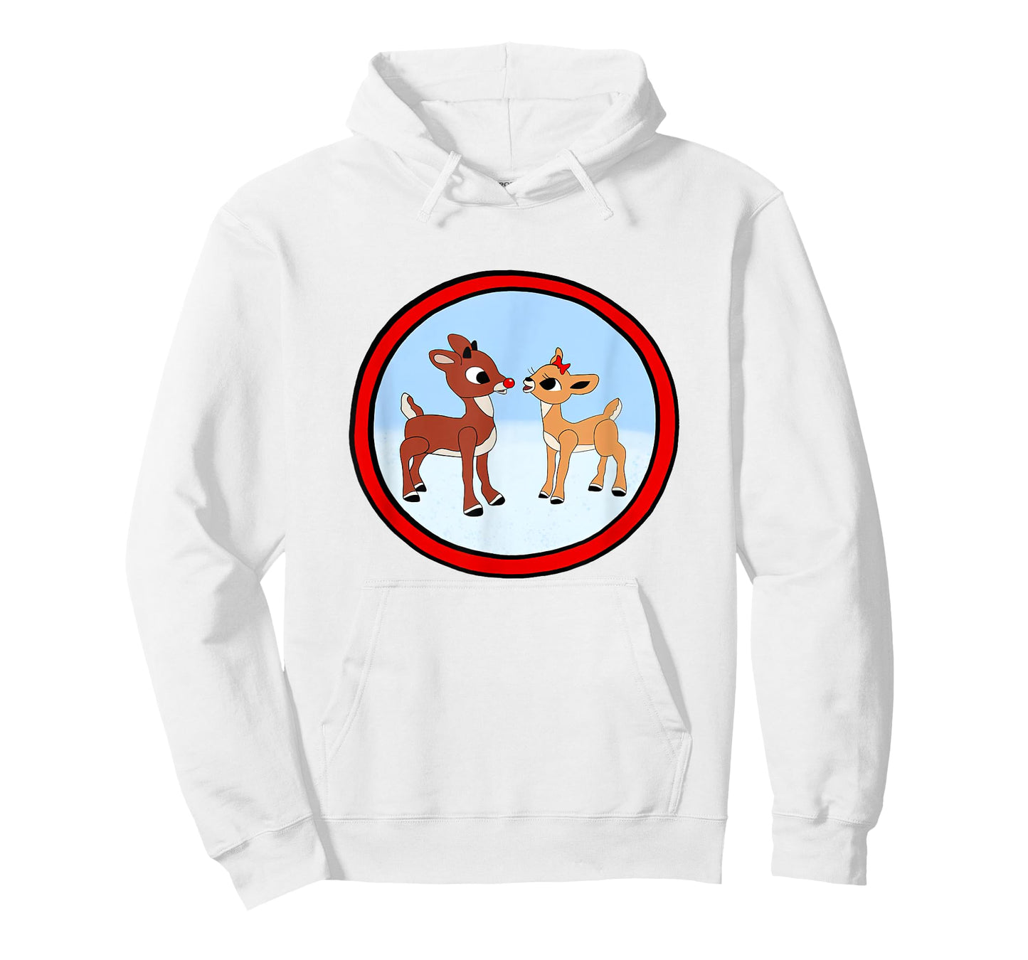 Rudolph And Clarice Christmas Kids Girls Tee Reindeer T-Shirt