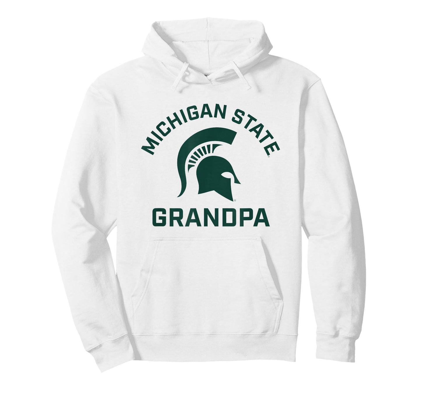 Michigan State MSU Spartans Arched Grandpa T-Shirt