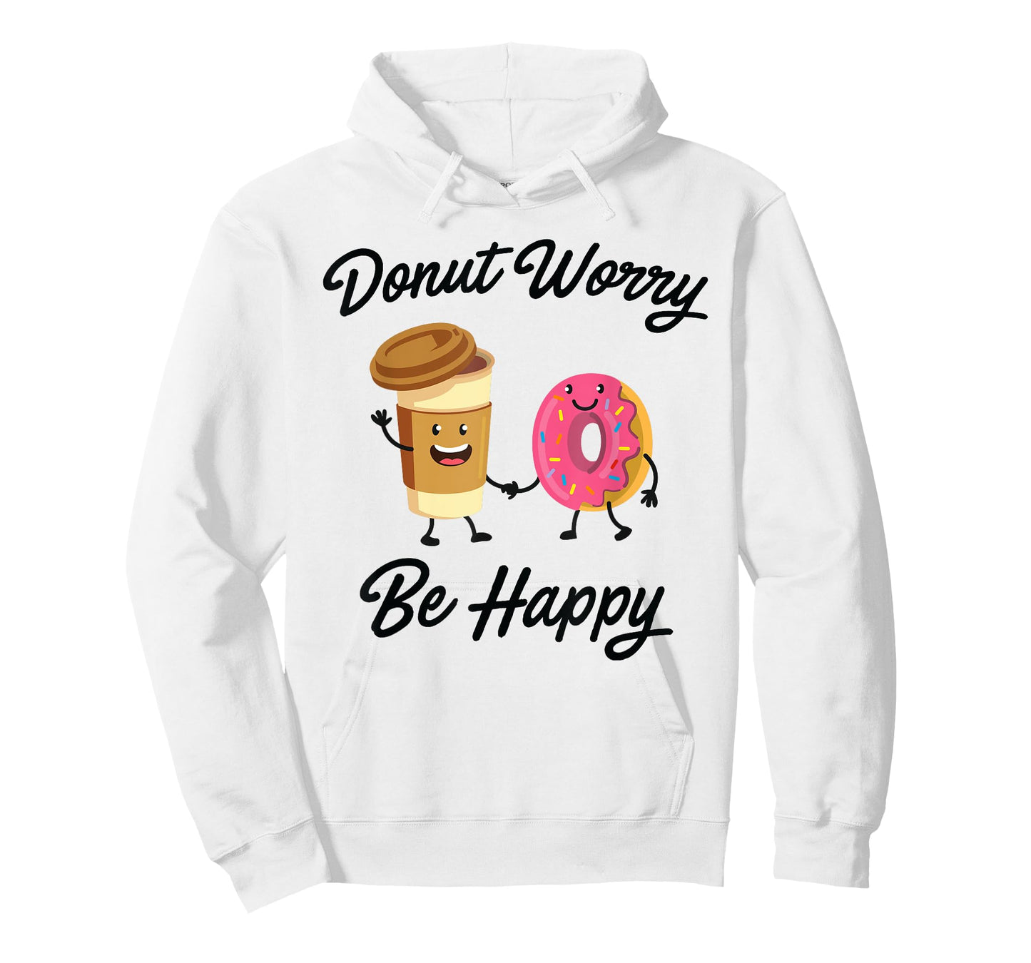 Donut Worry Be Happy T-shirt (Donut Shirt) T-Shirt