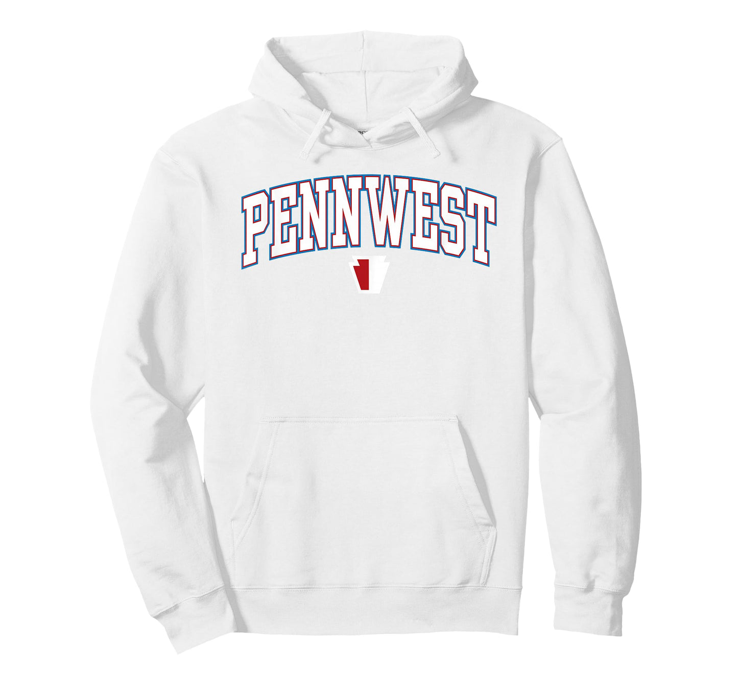 PennWest University Arch Over Red Officially Licensed T-Shirt