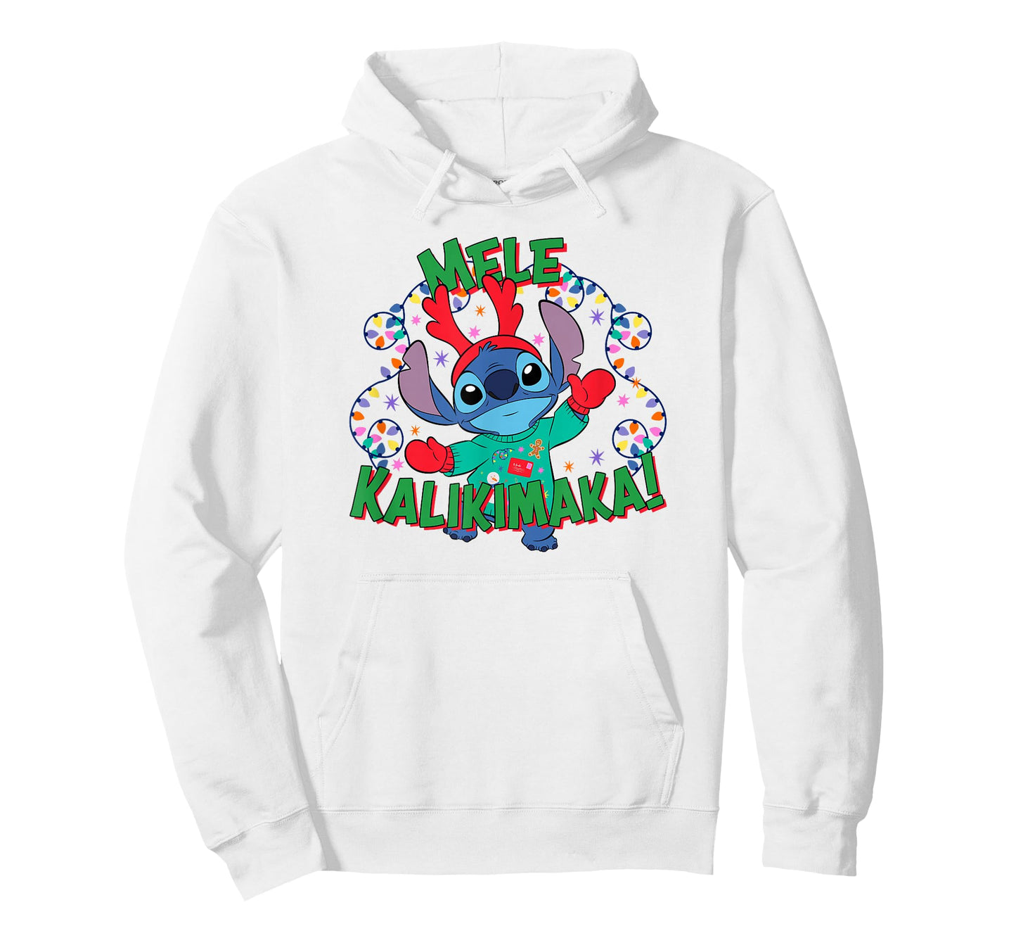 Disney Lilo & Stitch Christmas Mele Kalikimaka! T-Shirt