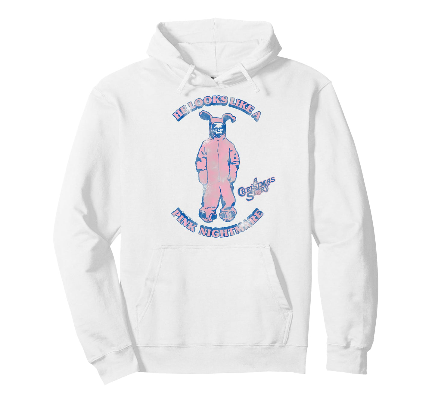 A Christmas Story Ralphie Looks Like A Pink Nightmare Funny T-Shirt