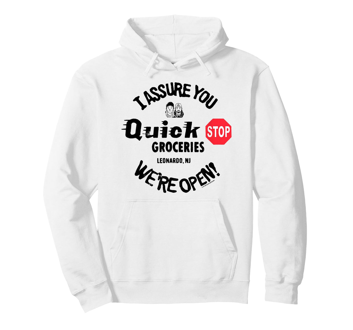 Jay and Silent Bob Quick Stop Groceries Sign T-Shirt