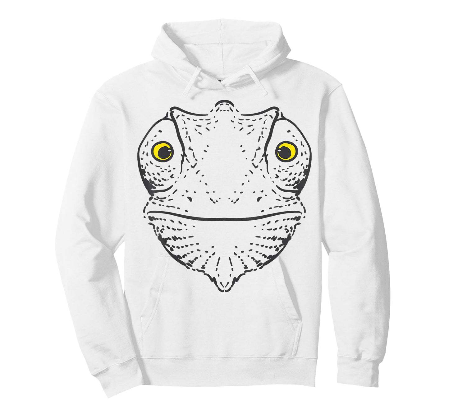 Chameleon Face Funny Lazy DIY Costume Easy Halloween T-Shirt