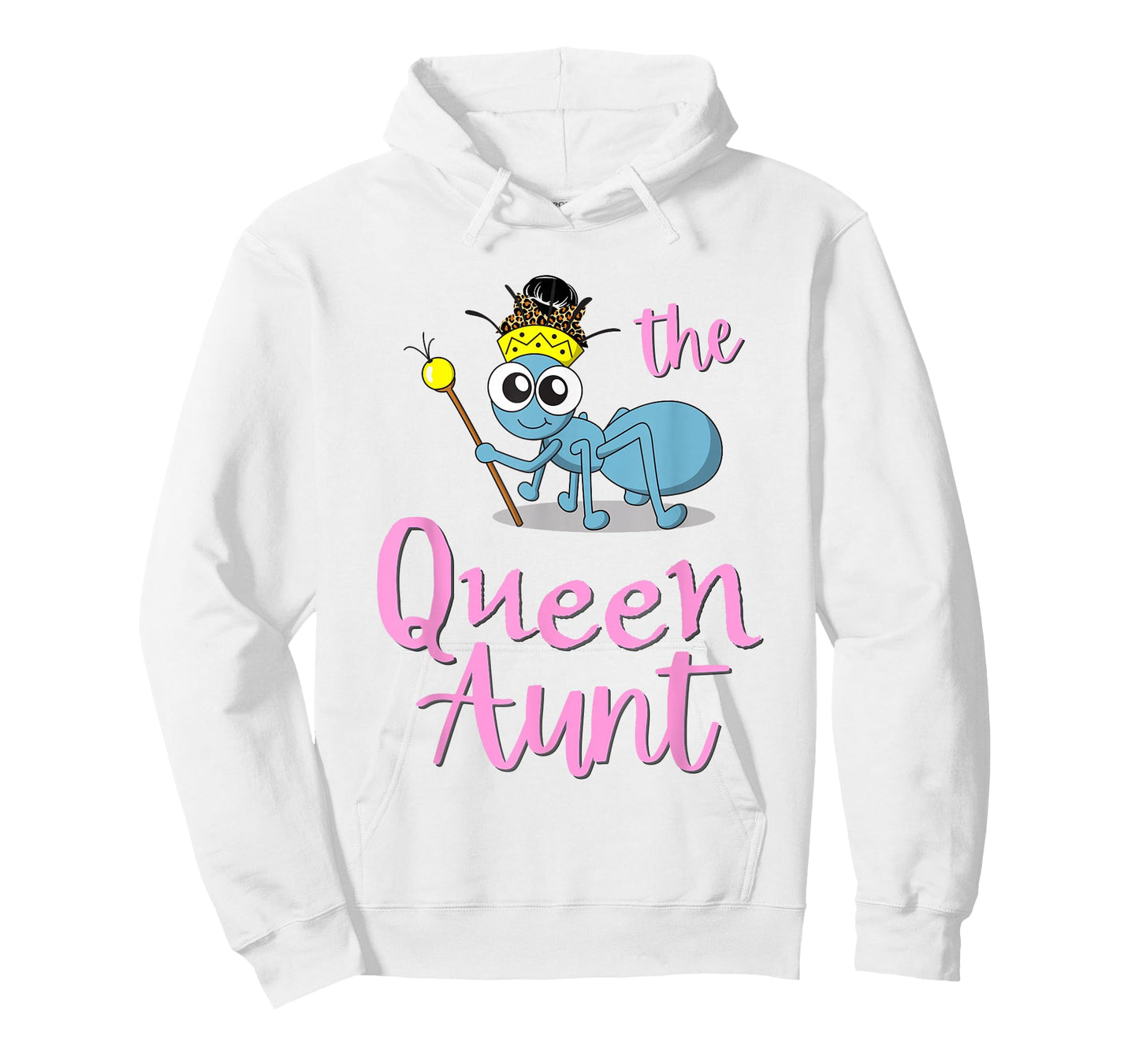 QUEEN Ant Aunt shirt. Messy bun T-Shirt