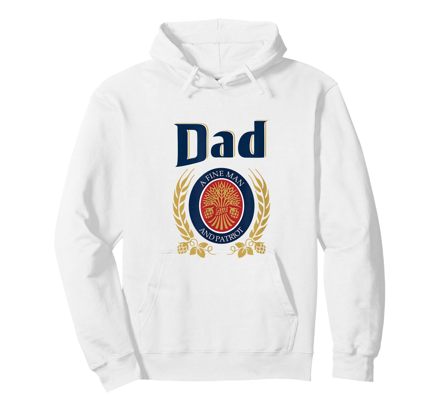 Miller Dad A Fine Man and Patriot Fathers Day Shirt T-Shirt