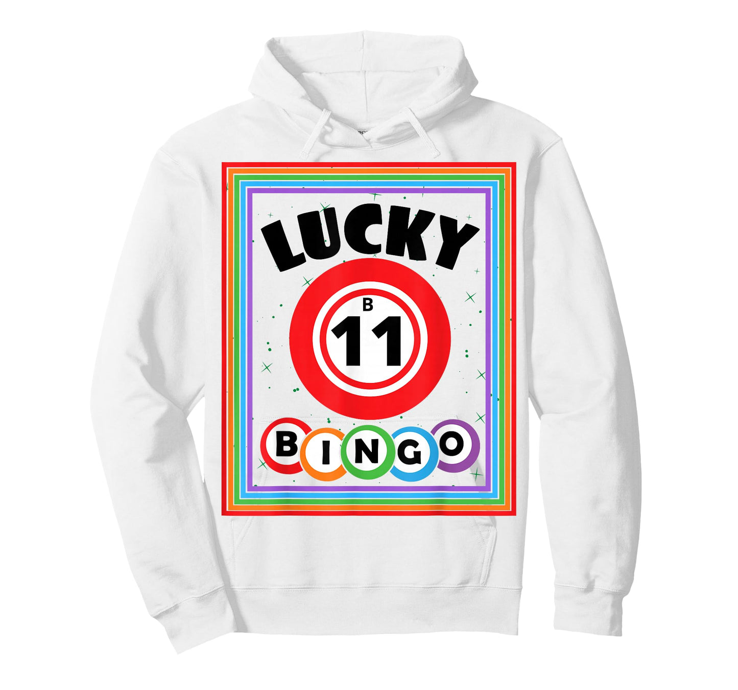 Lucky Bingo Number B11 Lucky Bingo Ball Bingo Lover T-Shirt