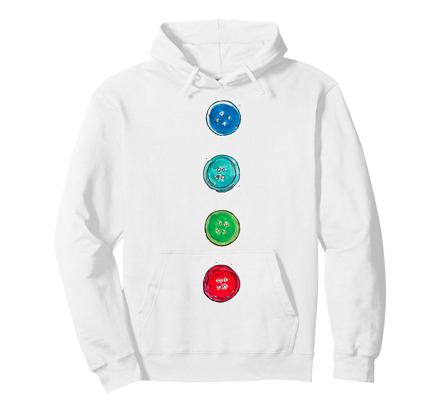 Four Groovy Buttons Blue Cat Funny Halloween Costume Kids T-Shirt