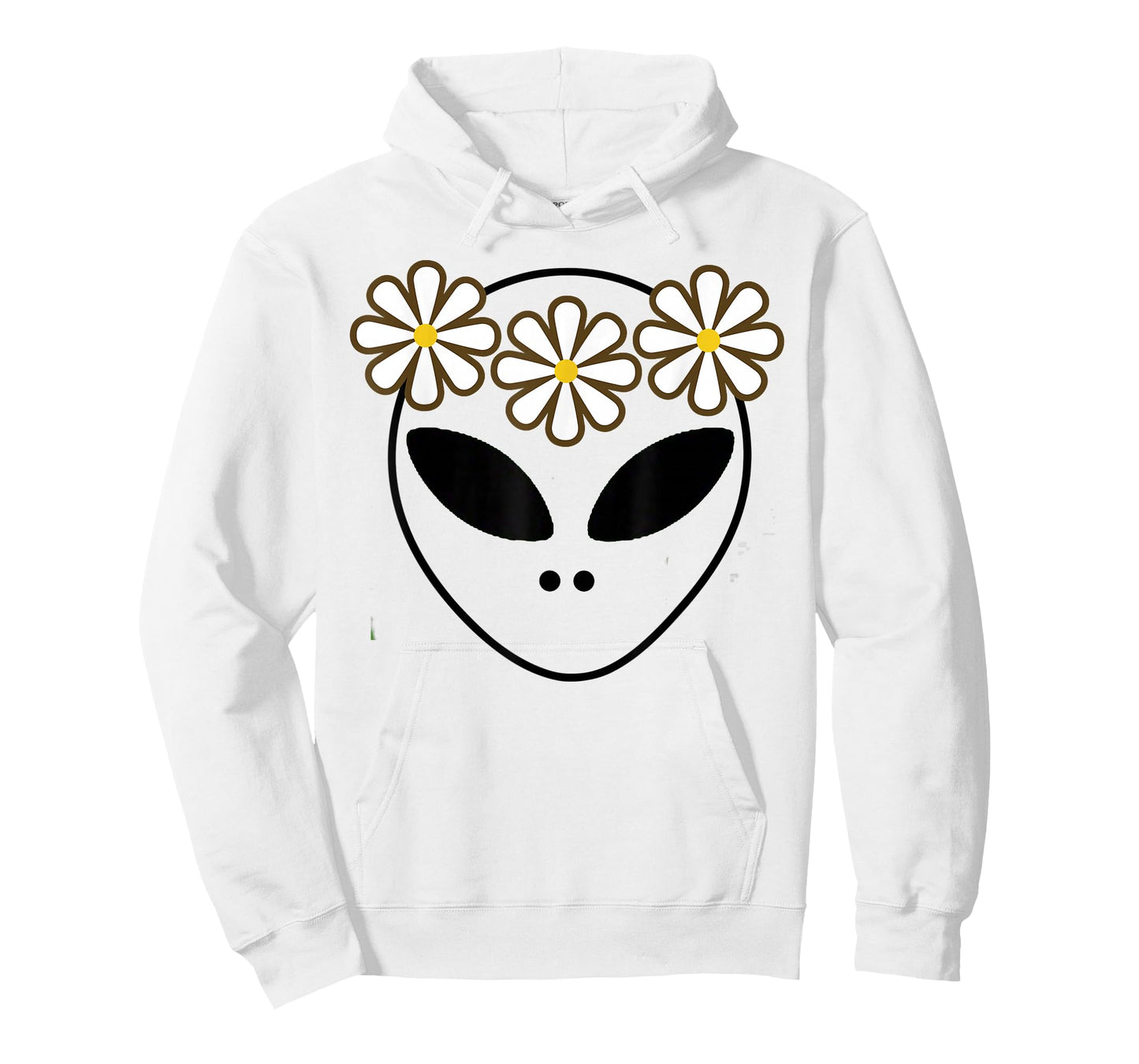 Alien Costume Halloween Cute Green Aliens Face Kawaii T-Shirt