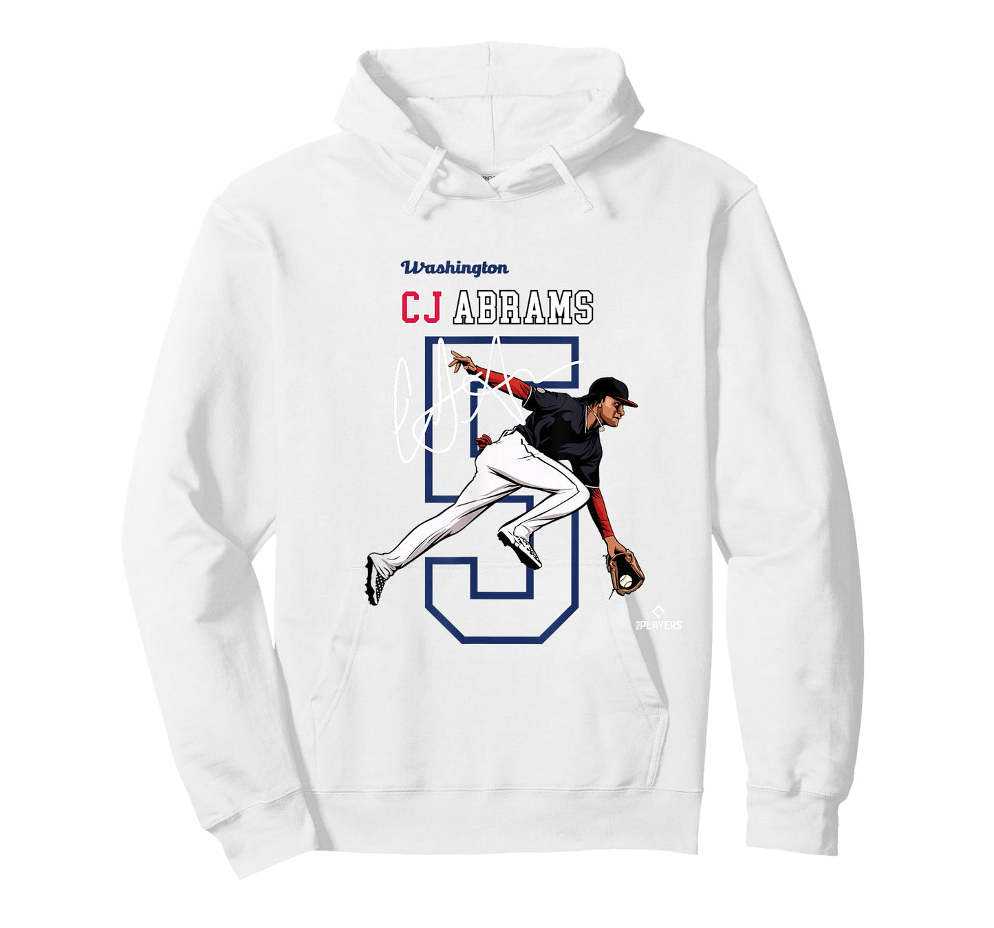 License Champs | Washington Baseball Fans | CJ Abrams MLBCJBRA3004 T-Shirt
