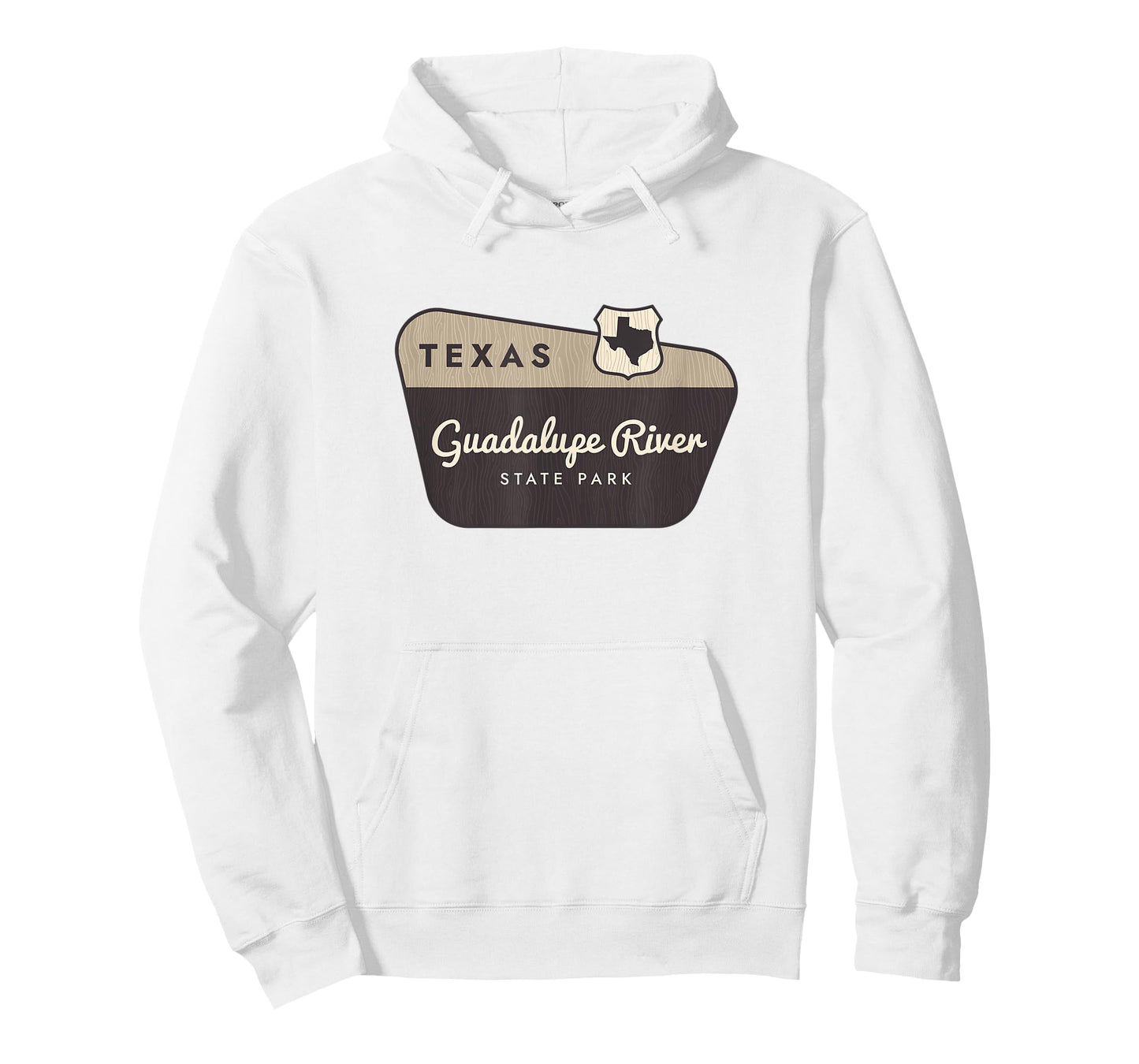 Guadalupe River State Park Texas TX Welcome Sign Vacation T-Shirt