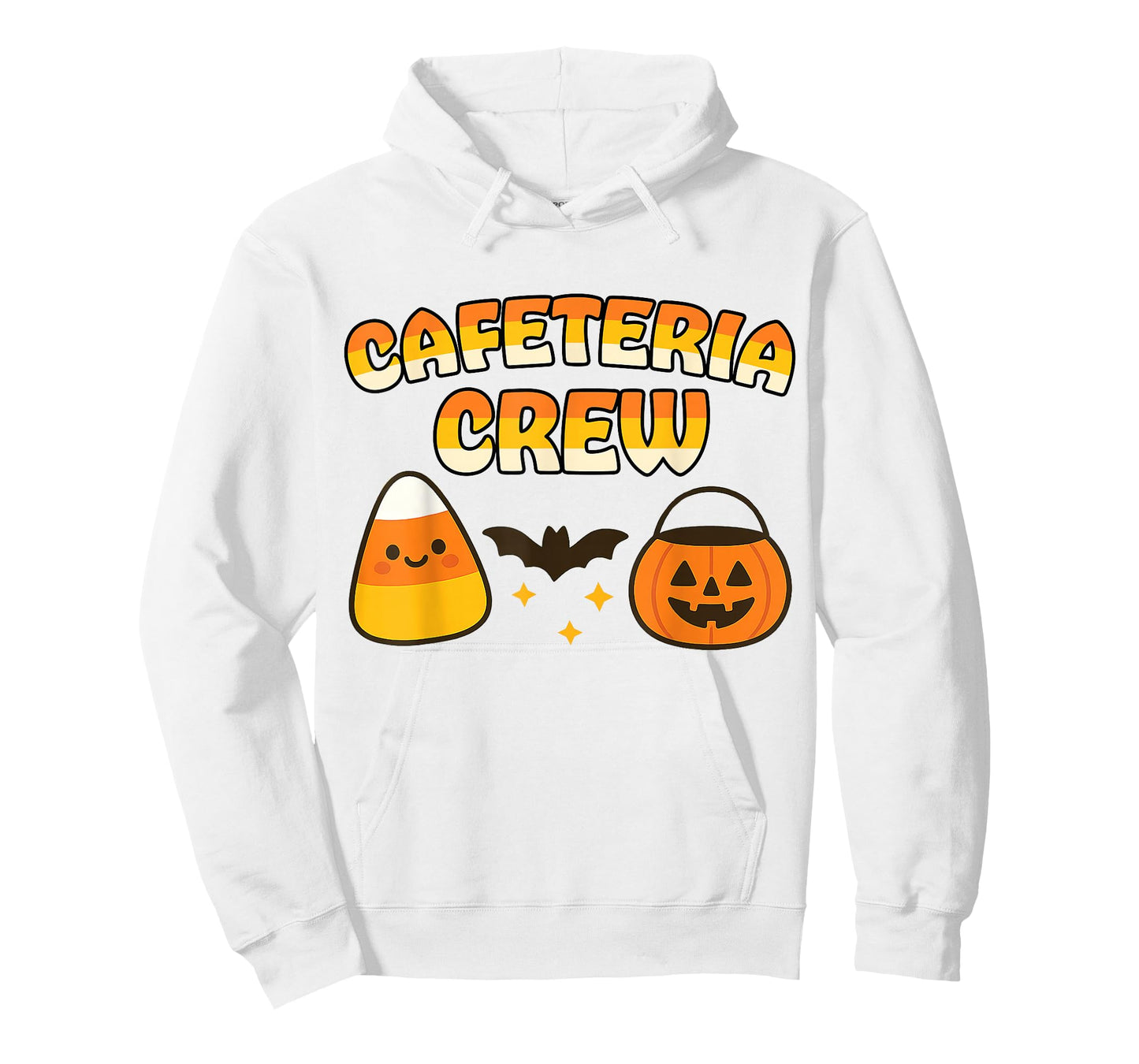 Lunch Lady Halloween Cafeteria Crew Fall Candy Corn Cute T-Shirt